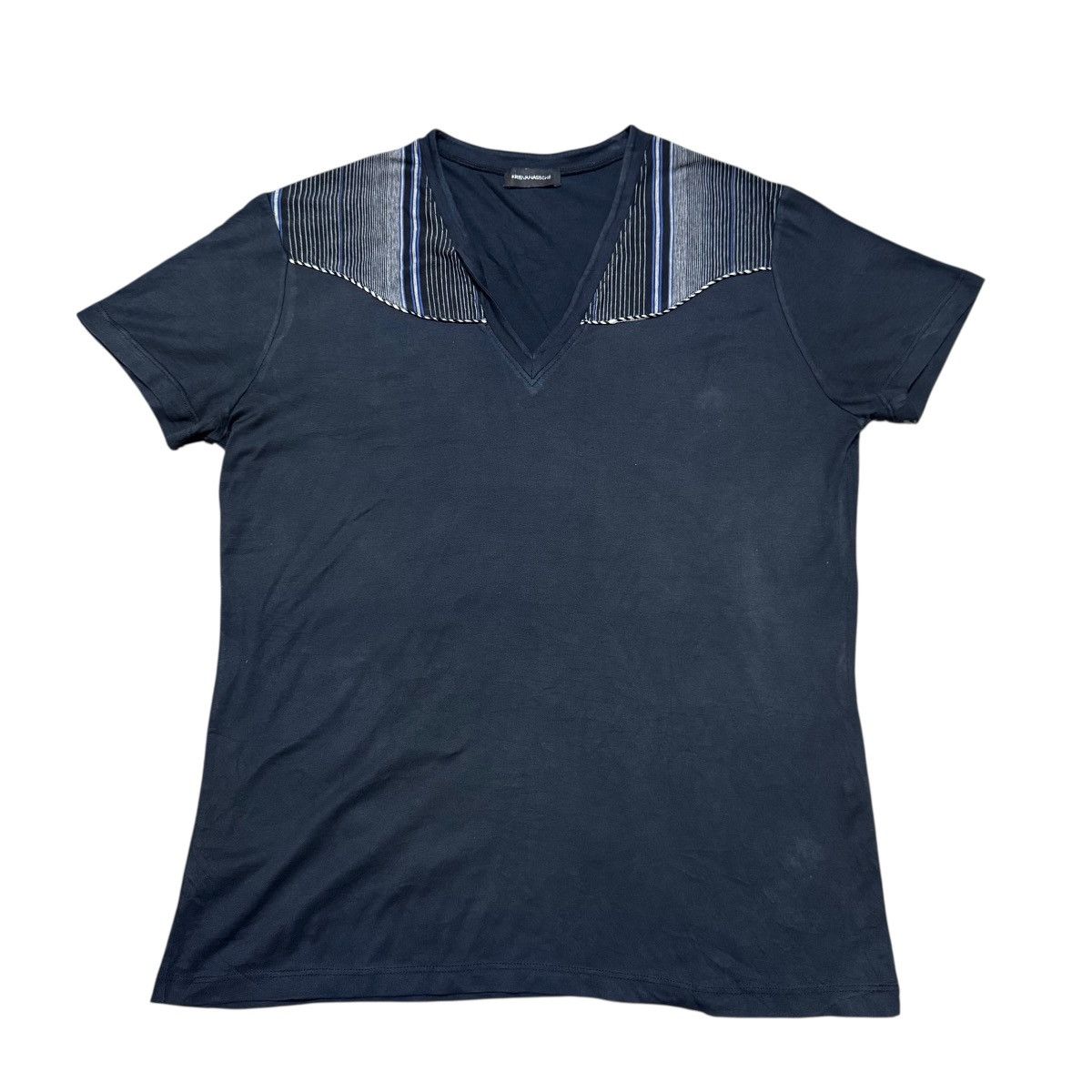 Kris Van Assche Kriss Van Assche Shirt Vneck Size US L / EU 52-54 / 3 - 2 Thumbnail