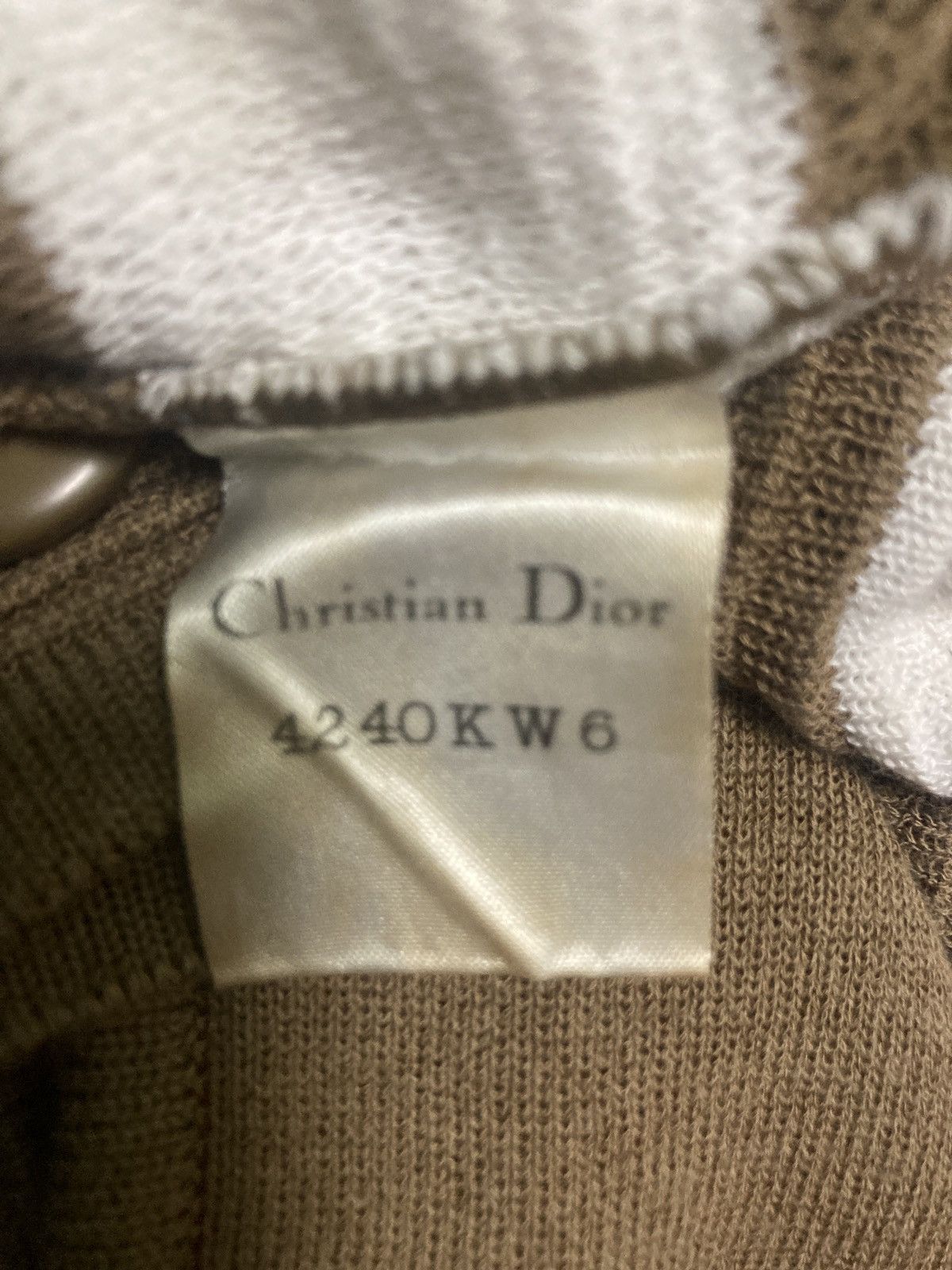 Christian Dior Monsieur Vintage Cristian Dior Brown Knitwear Size M Size M / US 6-8 / IT 42-44 - 6 Thumbnail