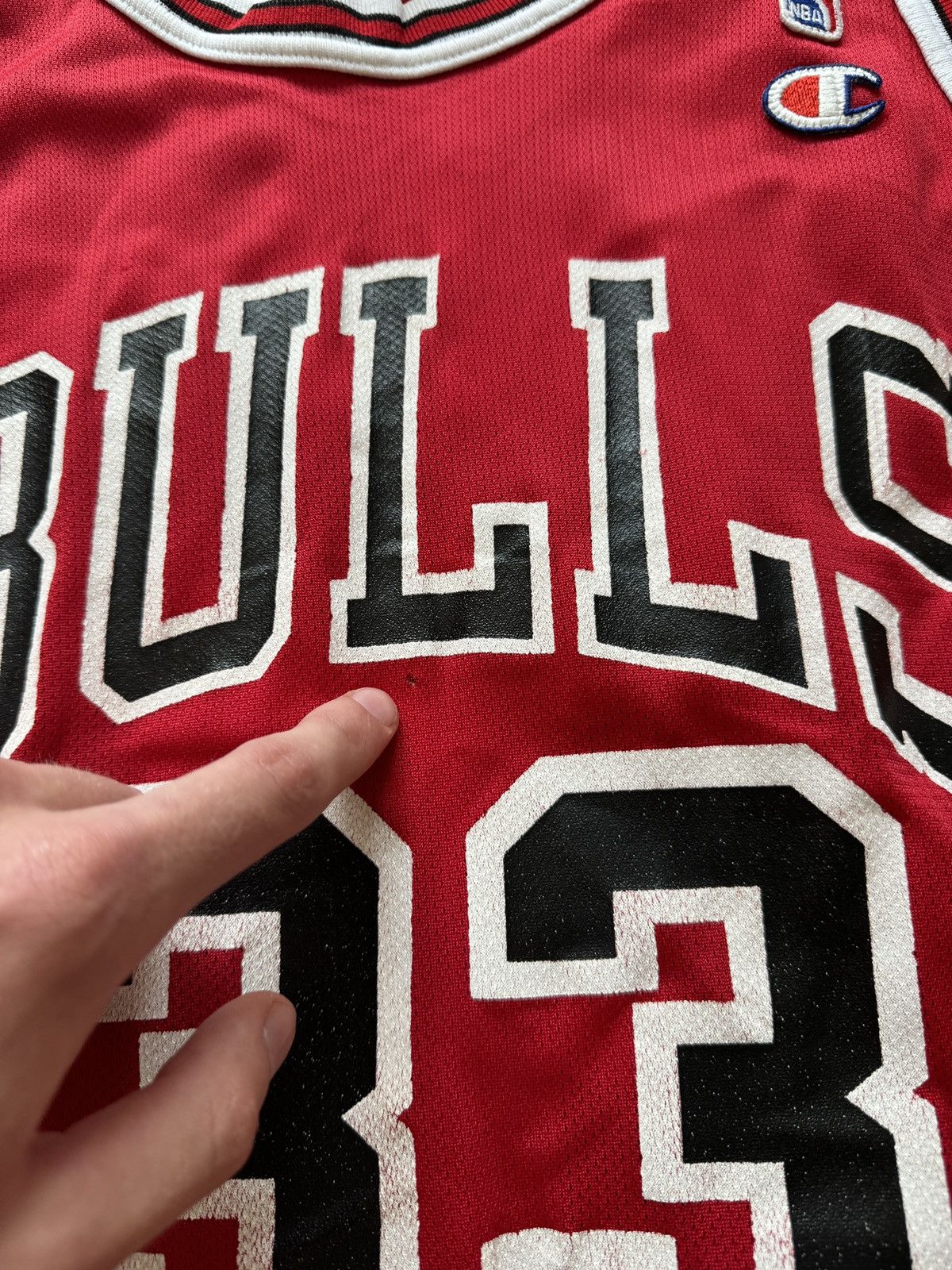 Champion × Vintage Vintage Scottie Pippen #33 Chicago Bulls Champion Jersey Size US M / EU 48-50 / 2 - 5 Thumbnail