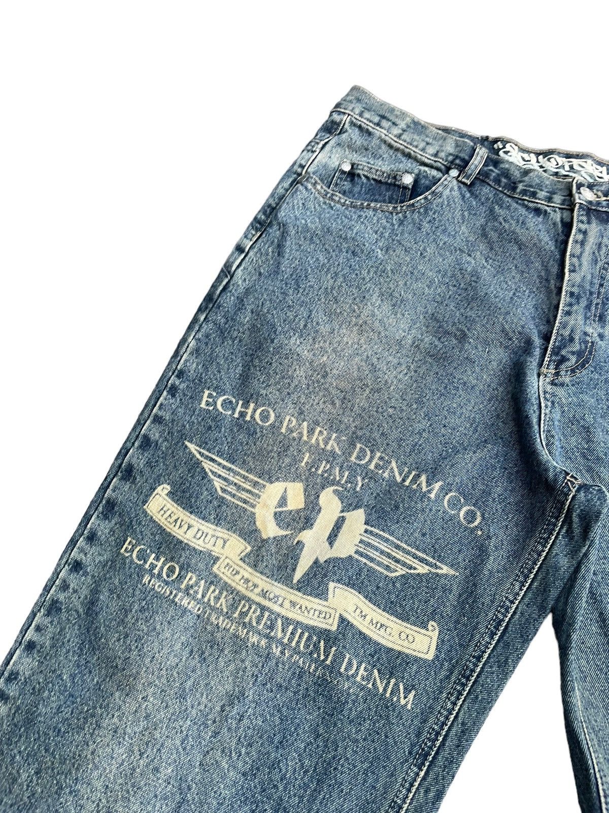 JNCO Echo Park Baggy Denim Size US 38 / EU 54 - 4 Thumbnail