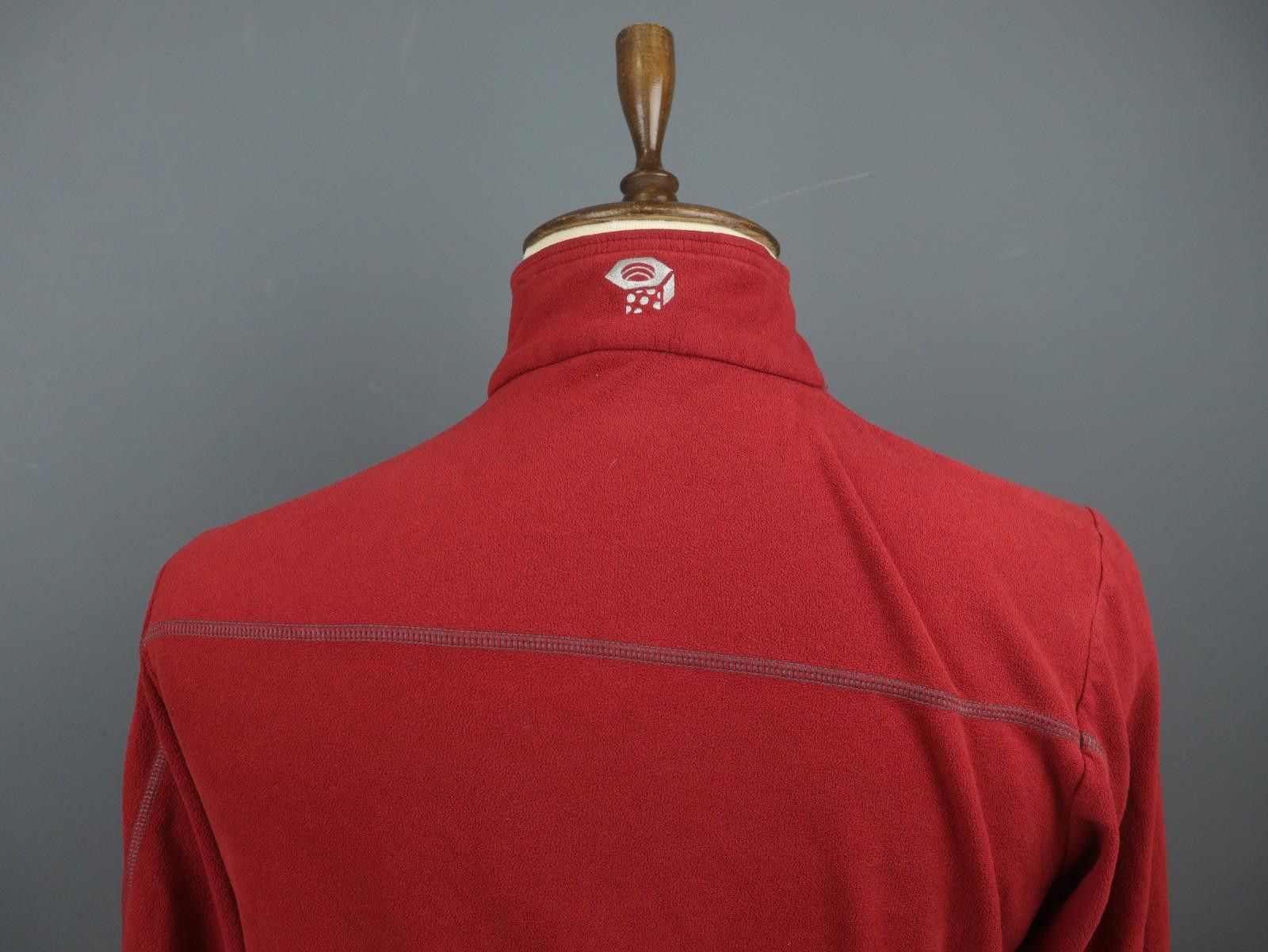 Mountain Hardwear Mountain Hard Wear Red Mock Neck Fleece Sweatshirt Size US M / EU 48-50 / 2 - 10 Thumbnail