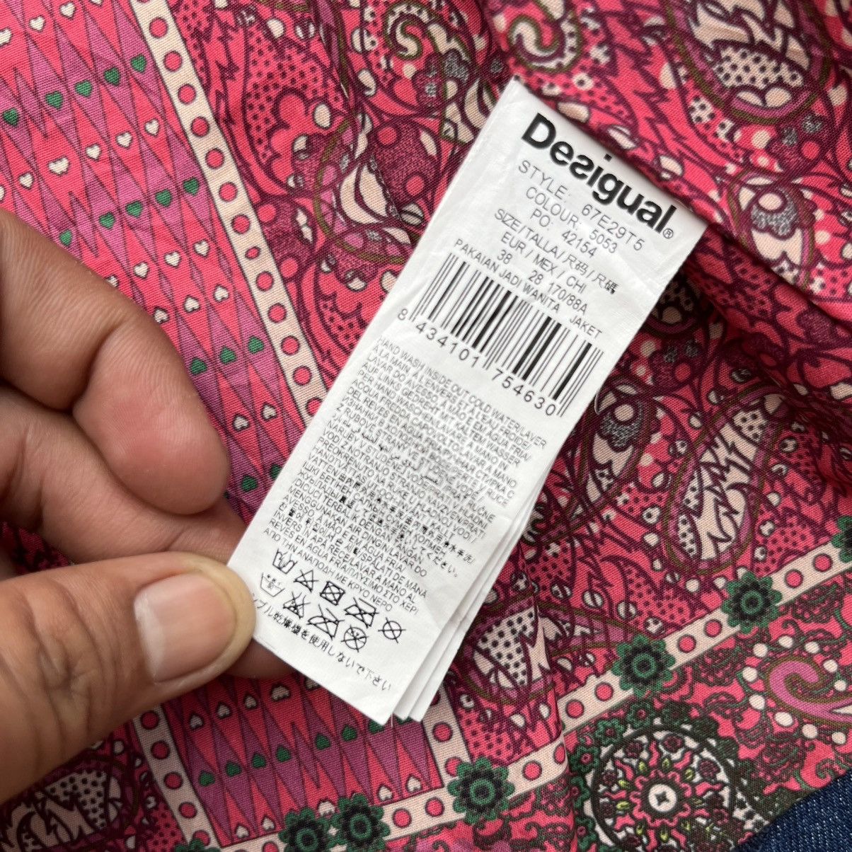 Japanese Brand DESIGUAL JAPANESE BRAND DENIM MIX KNIT LIKE IF SIX WAS NINE Size M / US 6-8 / IT 42-44 - 4 Thumbnail
