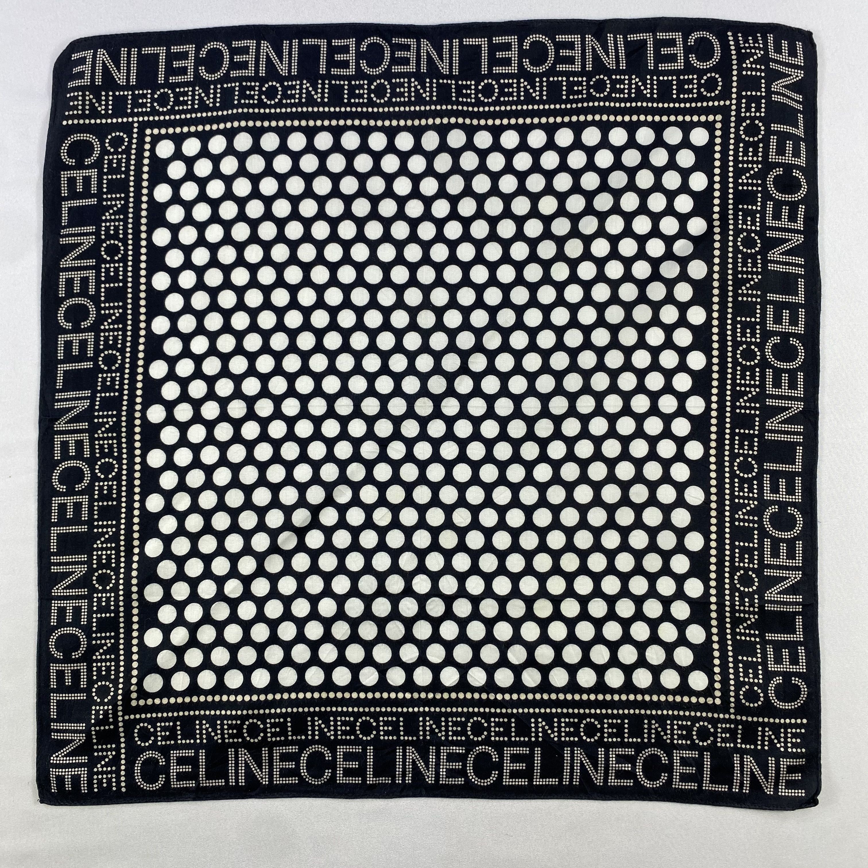 Celine × Vintage Celine Bandana/ Handkerchief / Neckerchief Size ONE SIZE - 3 Thumbnail