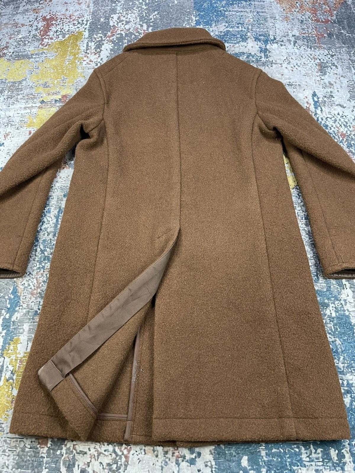 Danton Danton Vetements Camel Wool Coats Size US XXS / EU 40 - 6 Thumbnail