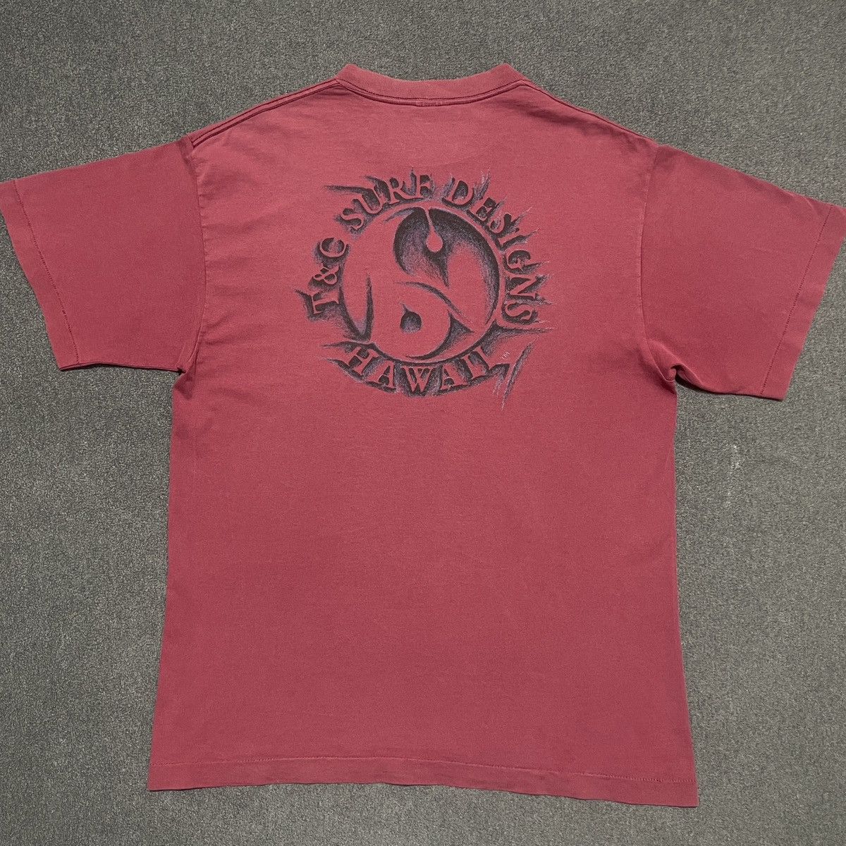 Vintage Vintage Surf Town And Country Design Hawaii T-shirt Size US L / EU 52-54 / 3 - 1 Thumbnail