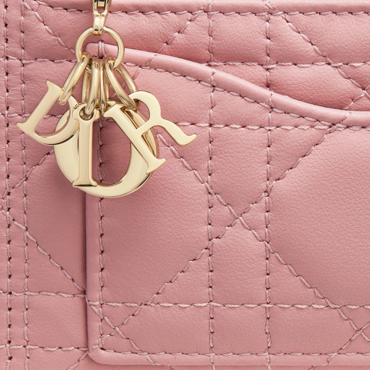 Dior o1bcso1str0226 Size:OS/ Zipped Card Holder in Pink Size ONE SIZE - 5 Thumbnail