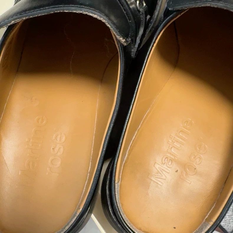 Martine Rose Martine Rose Full leather half trailer Size US 9 / EU 42 - 6 Thumbnail