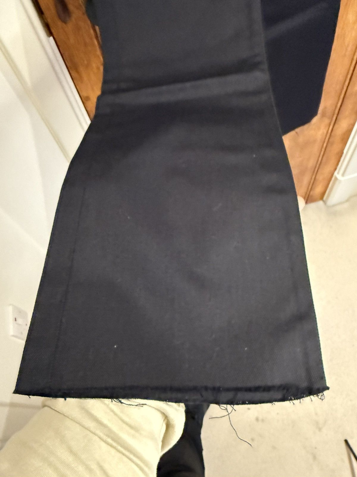 Celine Holy Grail FW21 Celine raw hem flared dylan black jeans 30 Size US 30 / EU 46 - 13 Thumbnail