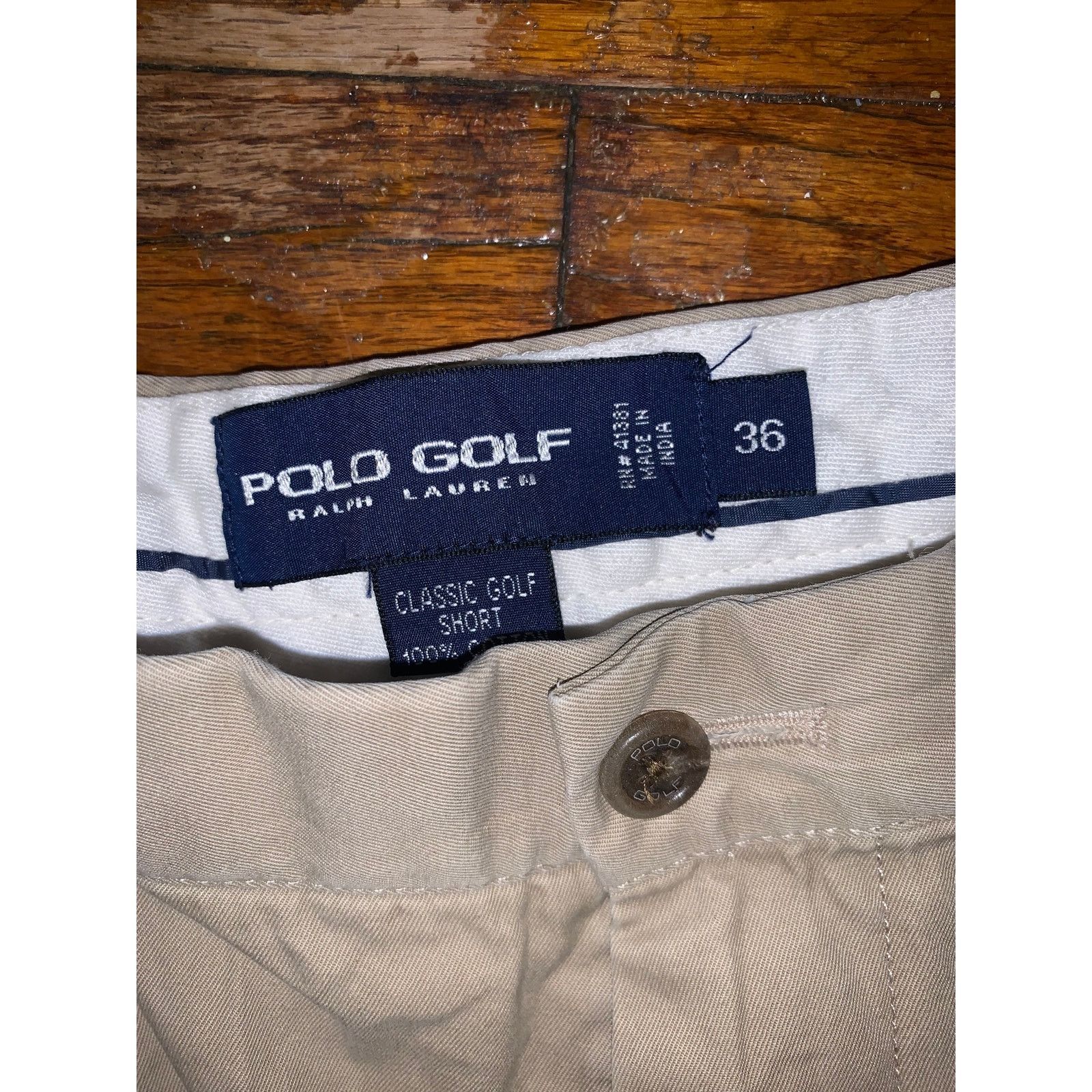 Polo Ralph Lauren Polo Golf Ralph Lauren Khaki Chino Shorts Men’s Size 36 Size US 36 / EU 52 - 3 Thumbnail