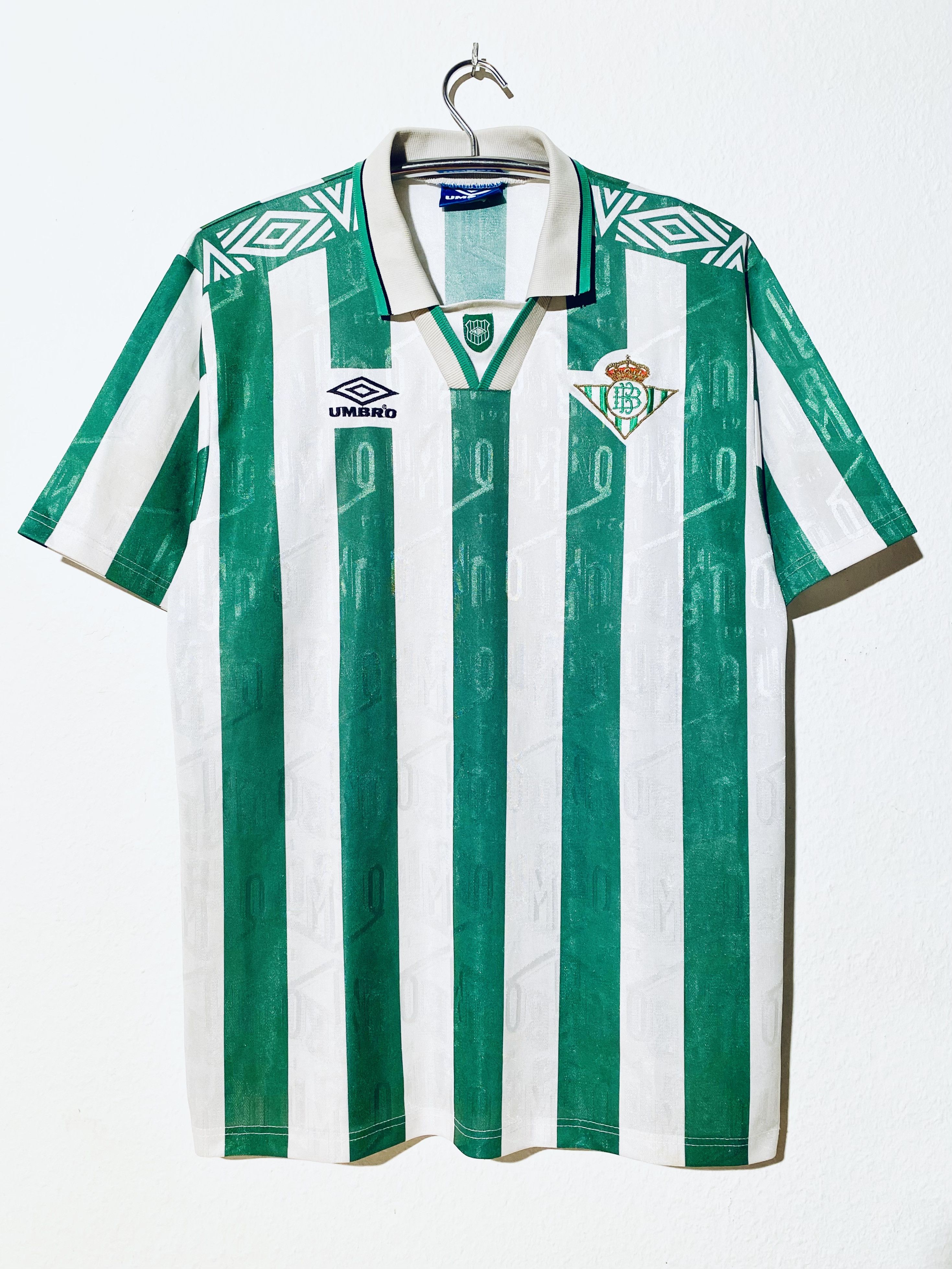 Umbro Real Betis Home Jersey Shirt 1994 - 1995 Camiseta Size US L / EU 52-54 / 3 - 1 Thumbnail