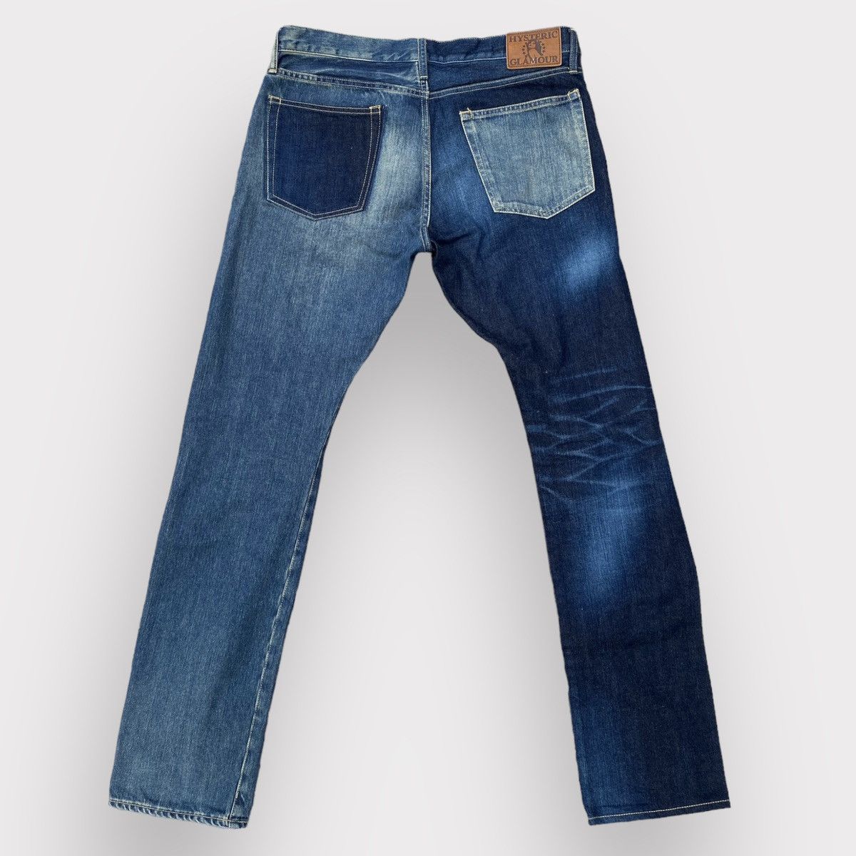 Hysteric Glamour SS14 Hysteric Glamour Two Tone Hybrid Corolla Jeans Size US 34 / EU 50 - 5 Thumbnail