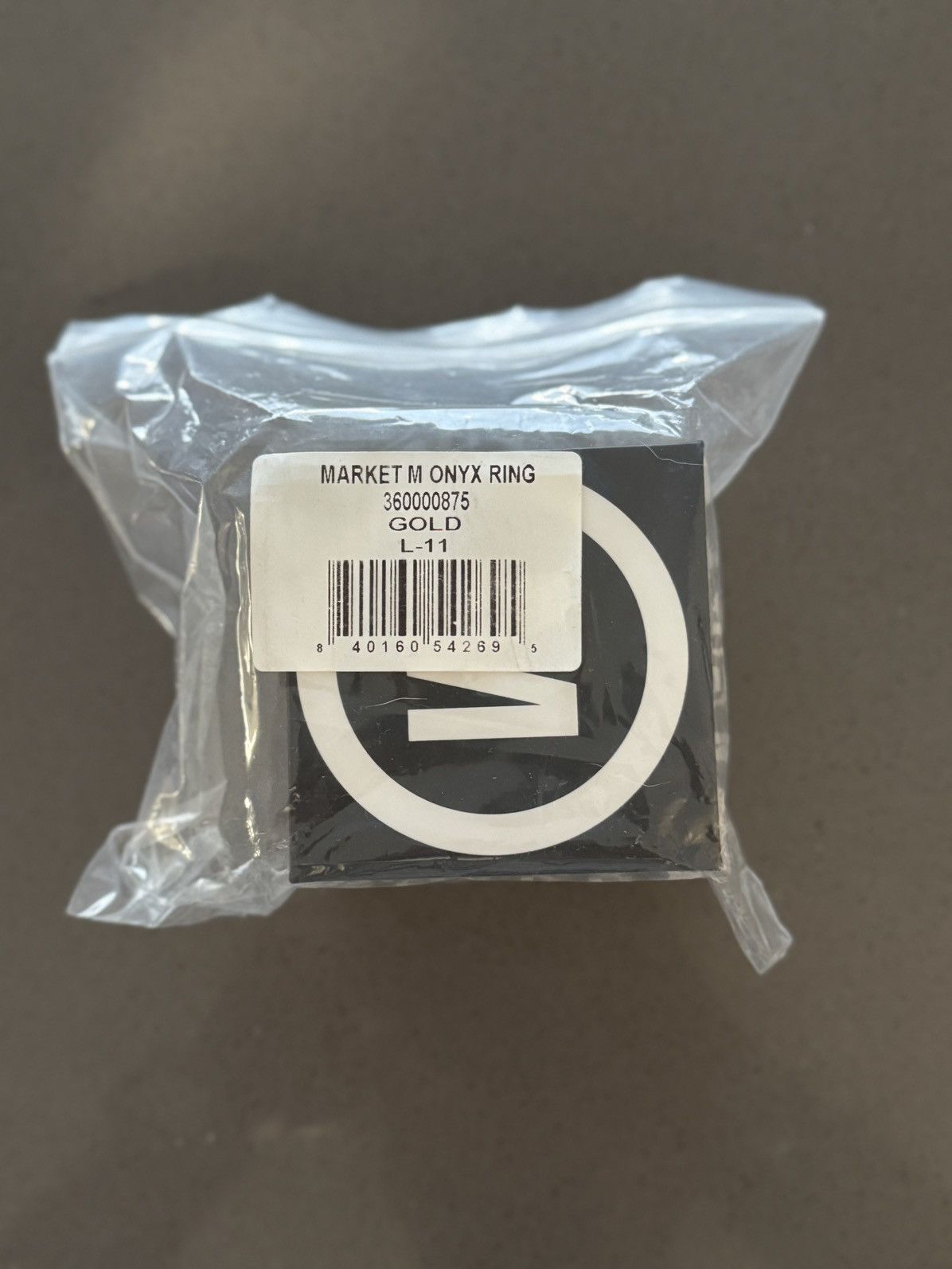 Market Market M onyx ring Size ONE SIZE - 5 Thumbnail