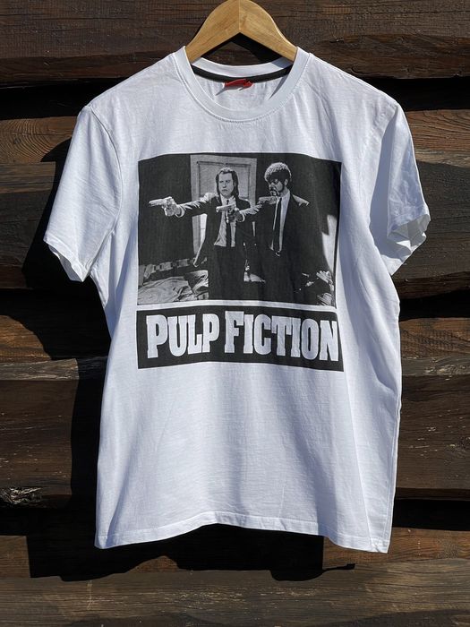 Movie 2014 Pulp Fiction Miramax Tarantino White t-shirt tee | Grailed