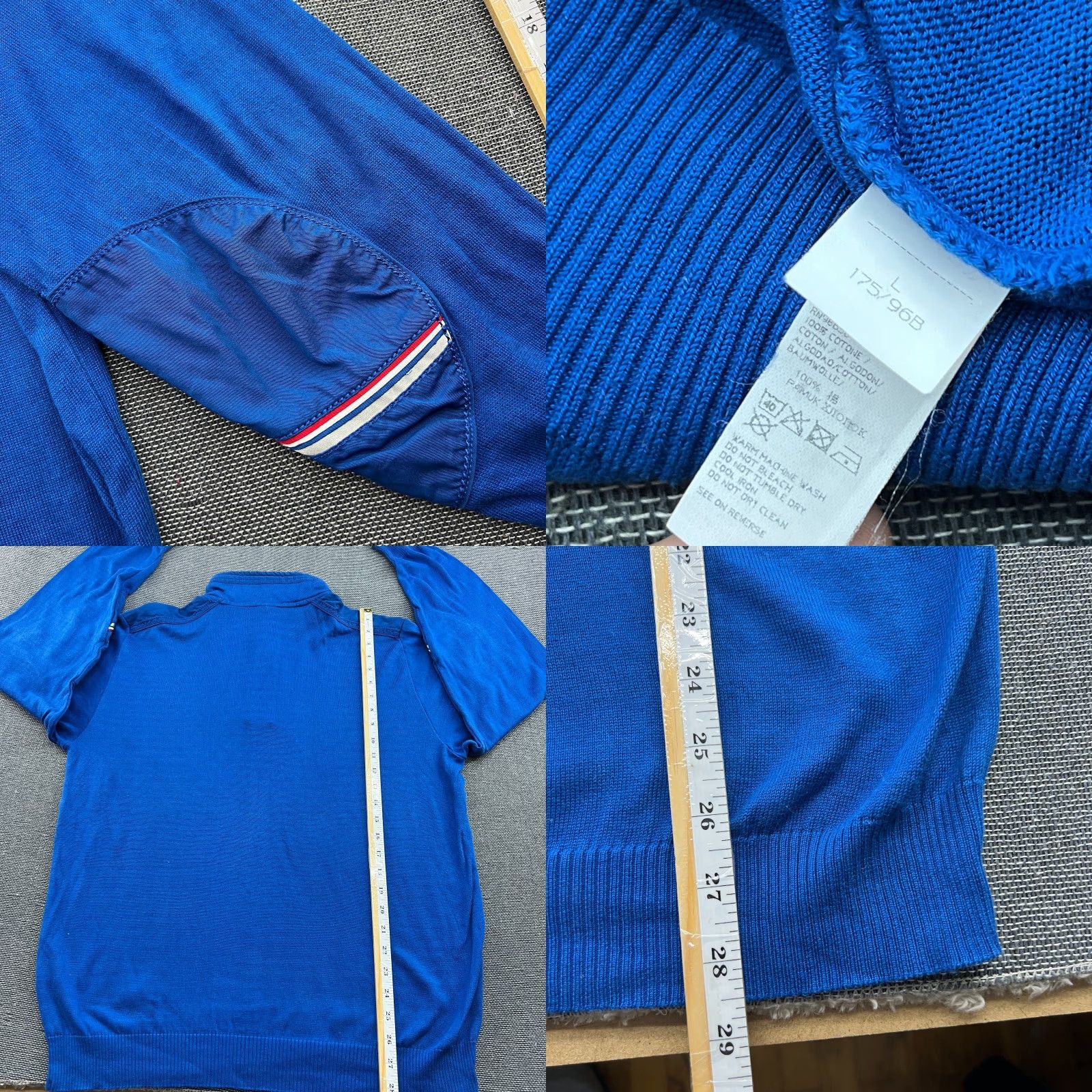 Paul & Shark VINTAGE Paul & Shark Sweater Mens Large Blue 1/4 Zip Knitted Sleeve Pocket Shirt Mens Large Blue 1/4 Zip Knitted Sleeve Pocket Size US L / EU 52-54 / 3 - 8 Thumbnail