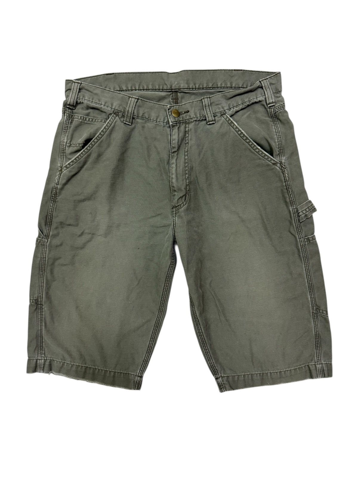 Carhartt Carhartt Carpenter Sun Faded Short Pants Size US 34 / EU 50 - 2 Thumbnail