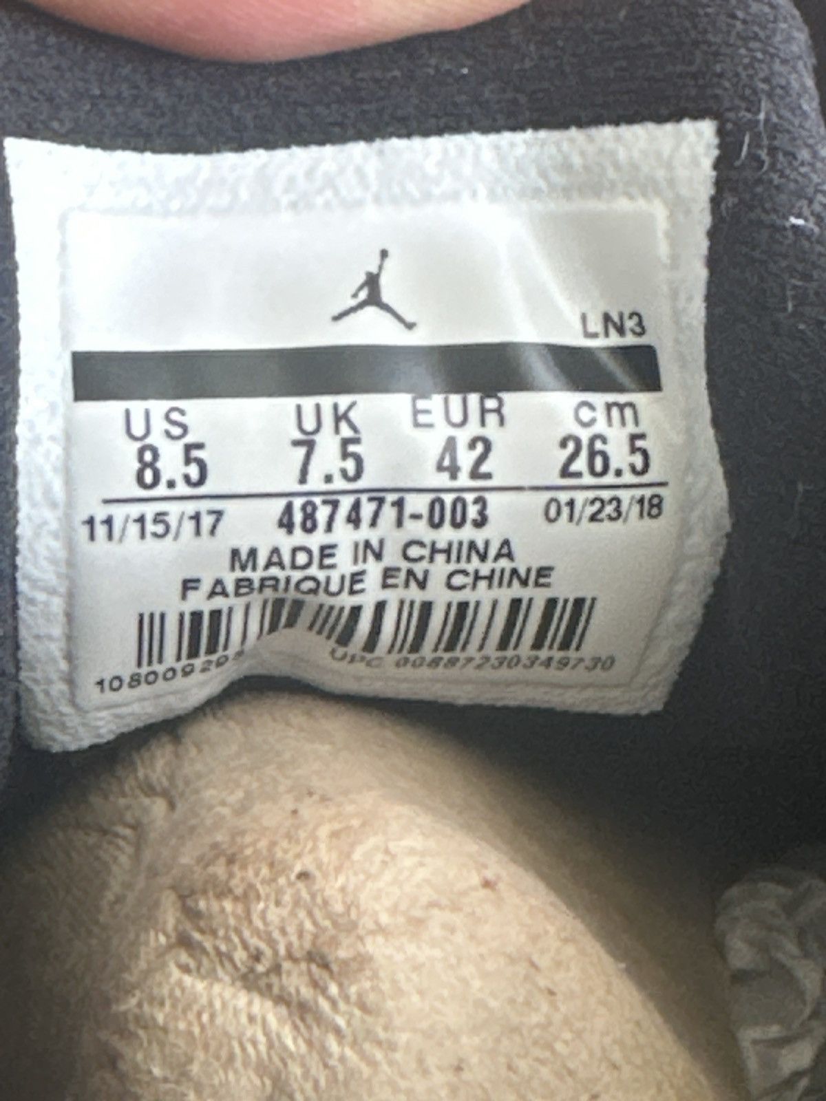 Jordan Brand Jordan 14 Last Shot 2018 Size US 8.5 / EU 41-42 - 6 Thumbnail