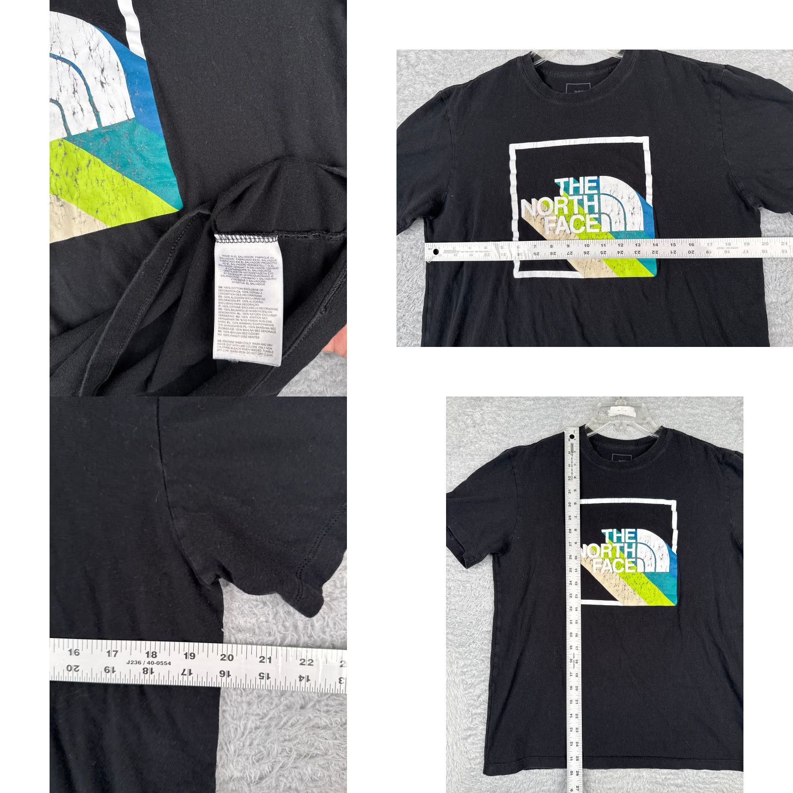 The North Face The North Face Shirt Men Medium Black Short Sleeve Crew Neck 100% Cotton Size US M / EU 48-50 / 2 - 8 Thumbnail