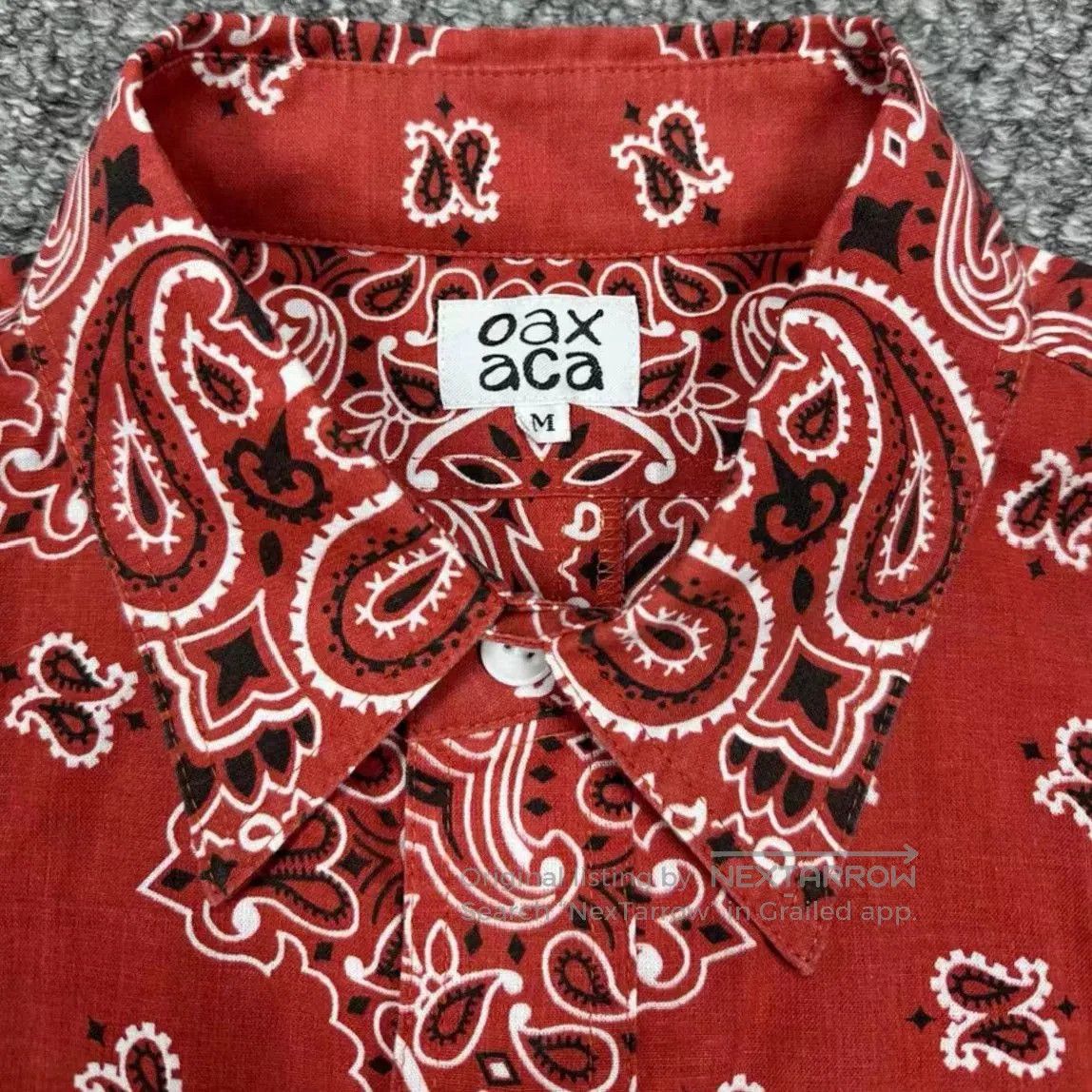 Mexican Threads OAXACA Japanese Paisley Hand. Size US M / EU 48-50 / 2 - 5 Thumbnail