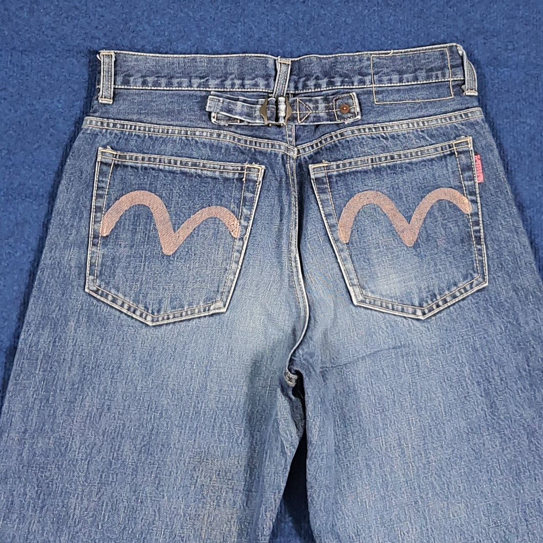 Japanese Brand Vintage Evisu Japan Selvedge Custom Daicock C280N3 Size US 29 - 4 Thumbnail