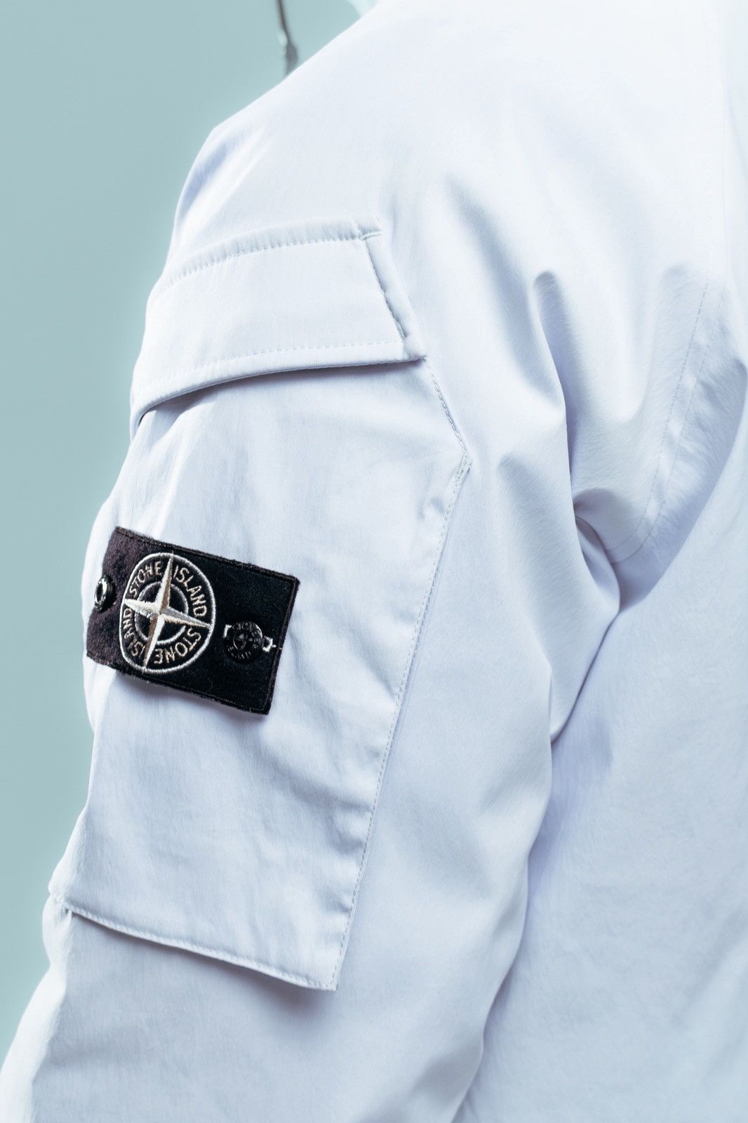 Stone Island Stone Island Ice Jacket Thermosensitive White Blue Size L Size US L / EU 52-54 / 3 - 12 Thumbnail