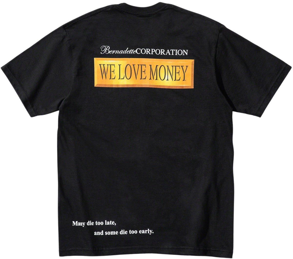 Supreme Supreme Bernadette Corp Money Tee Black XL SS23 Size US XL / EU 56 / 4 - 2 Thumbnail