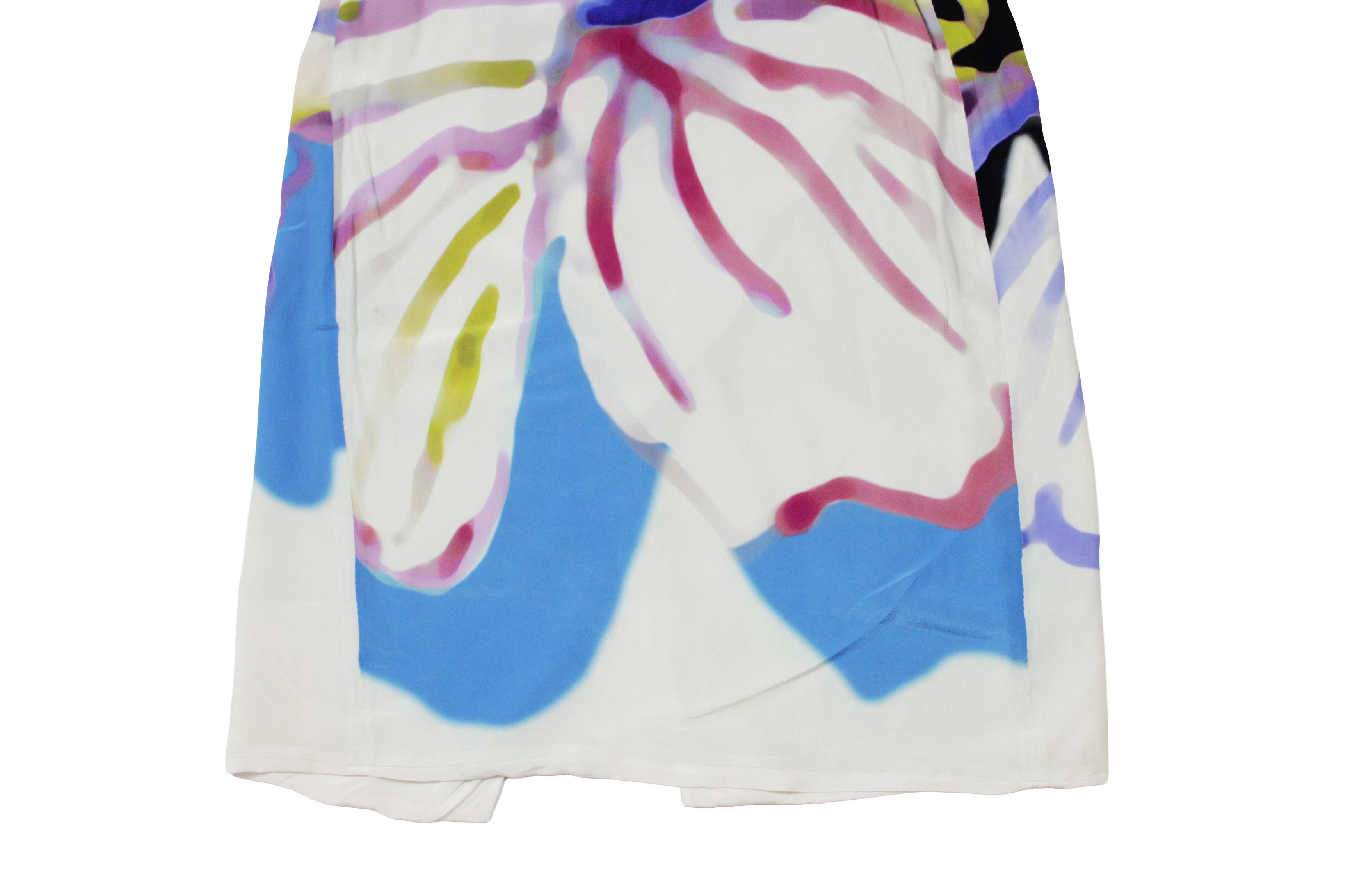 Versace 2012 Sea Motive Silk Abstract Dress Size M / US 6-8 / IT 42-44 - 10 Thumbnail