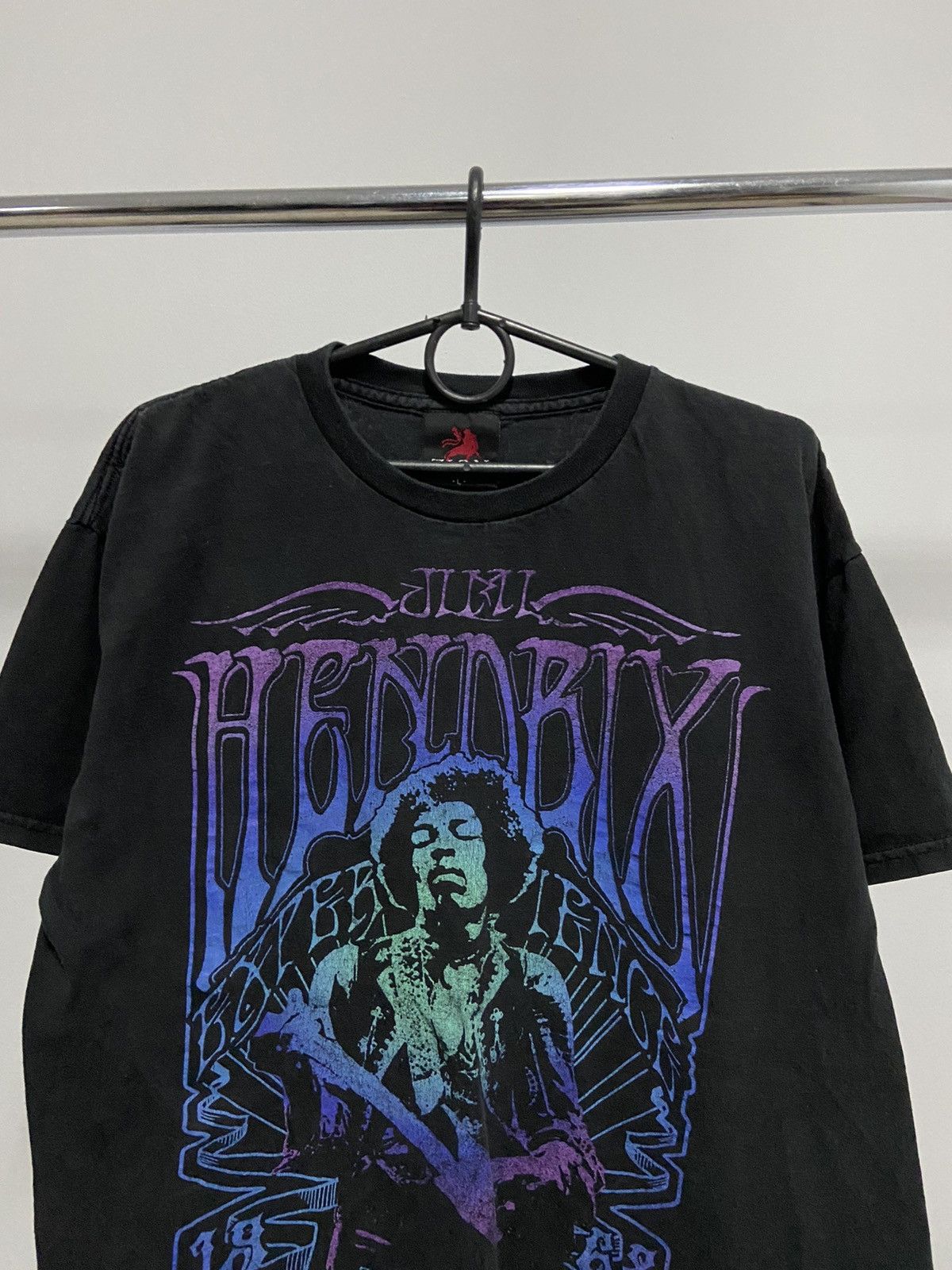 Band Tees × Jimi Hendrix × Vintage Jimi Hendrix 2009 winterland t shirt big print vintage band Size US L / EU 52-54 / 3 - 2 Thumbnail