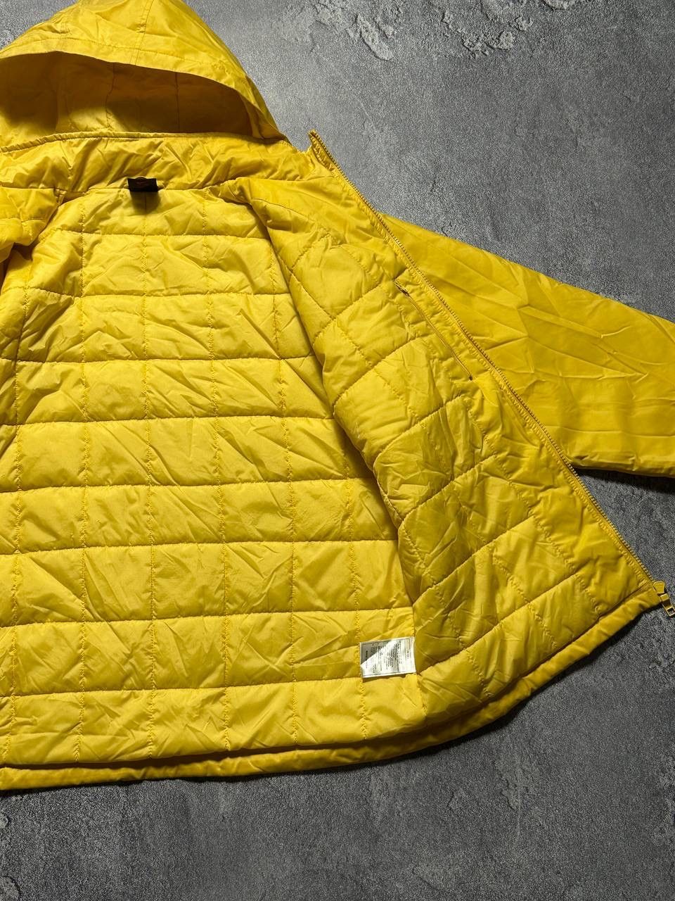 Nike × Vintage Nike Vintage Yellow Big logo Jacket Size US XL / EU 56 / 4 - 13 Thumbnail