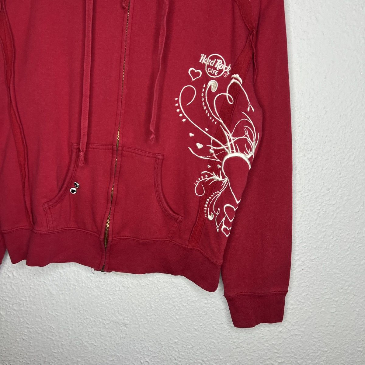 Hard Rock Cafe Archival cyber zip Hard Rock Cafe small hoodie y2k Size M / US 6-8 / IT 42-44 - 3 Thumbnail