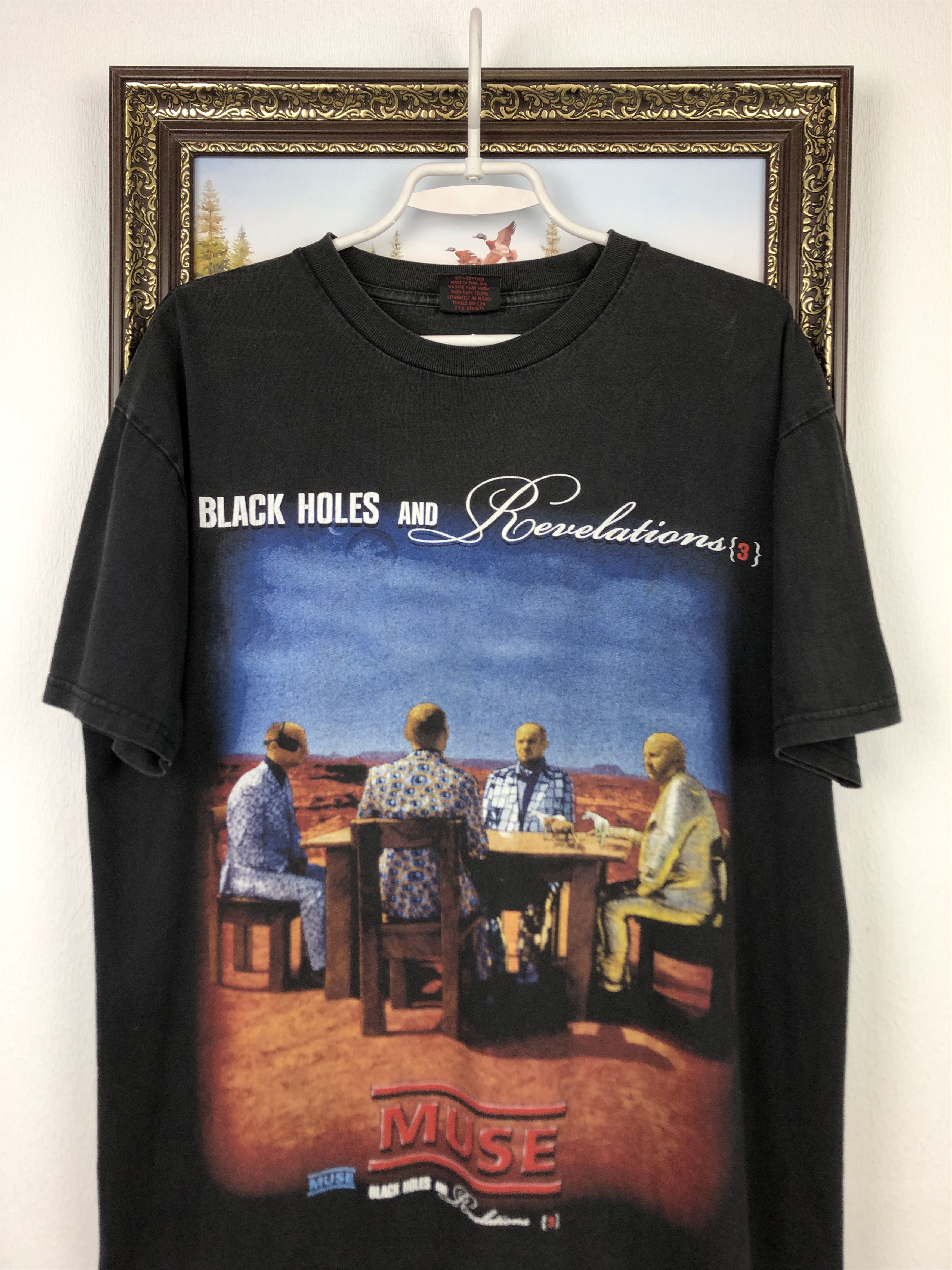 Band Tees Vintage Muse Shirt Black Hole And Revelations Tour Band Tee Size US L / EU 52-54 / 3 - 2 Thumbnail