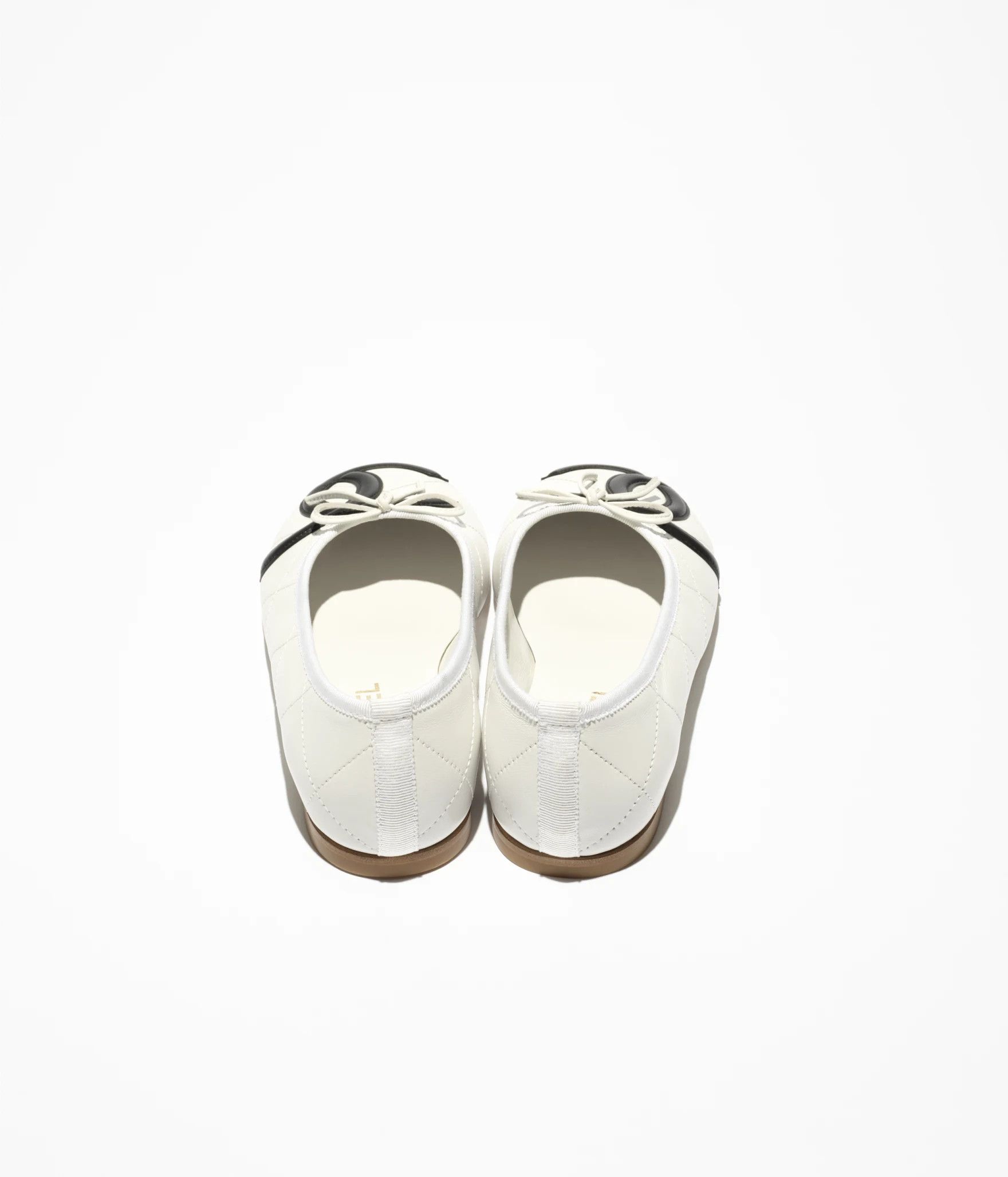 Chanel 26M Coco Beach Cambon Black Logo Ballet Ballerina Flat 39 Size US 9 / IT 39 - 21 Thumbnail