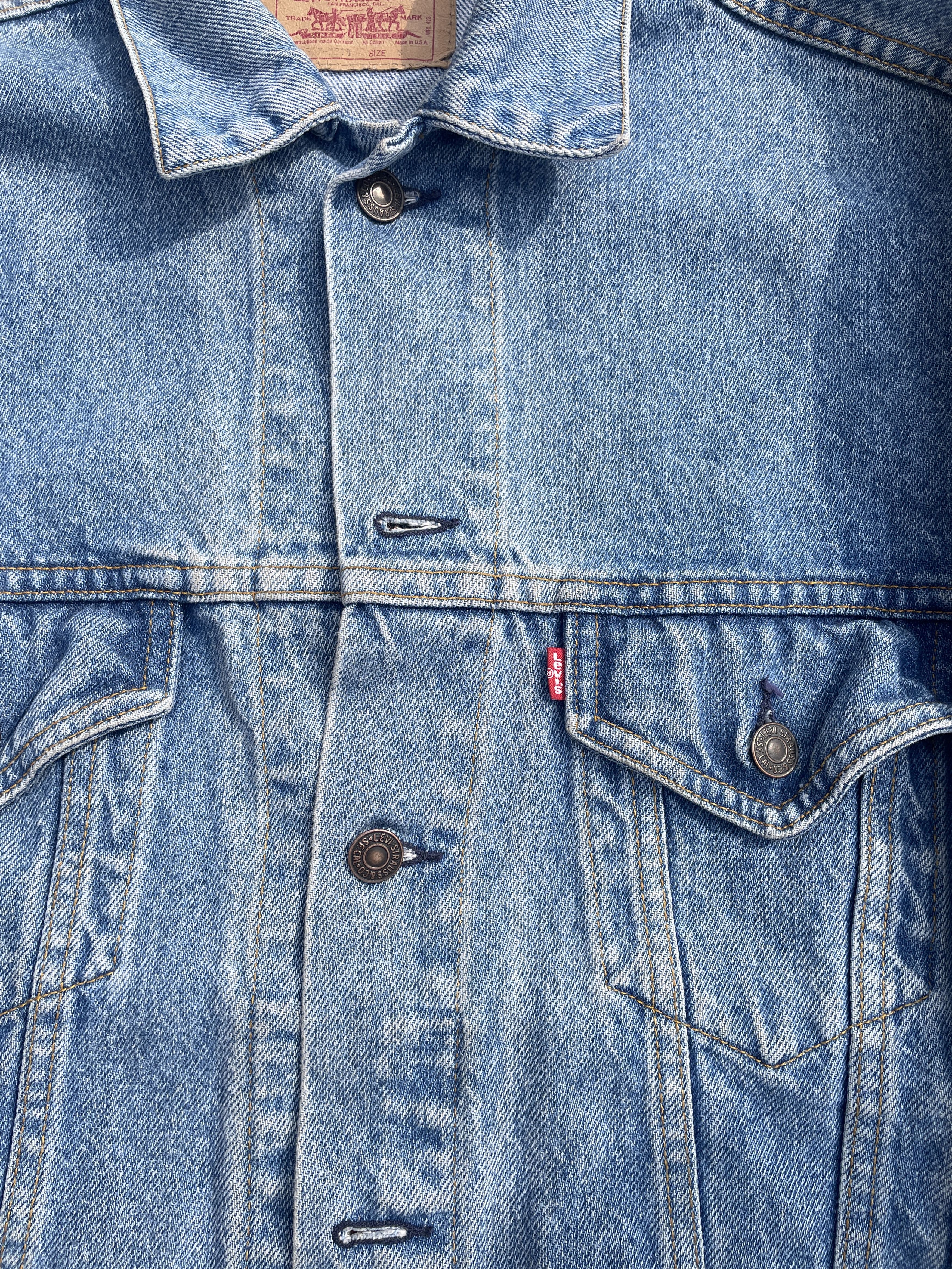 Levi's Vintage Levi’s Tracker Denim Jacket Size US S / EU 44-46 / 1 - 2 Thumbnail