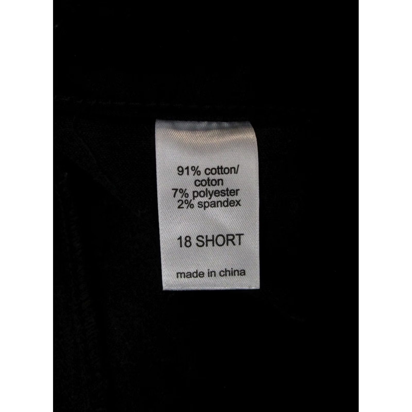 Vintage Maurices Jeggings Mid Rise Black Denim Flex Stretch Jeans Size 18 Short New Womens Jeans 5-Pocket Stretch Jegging Maurices Black Denim Size 40" / US 18 - 3 Thumbnail