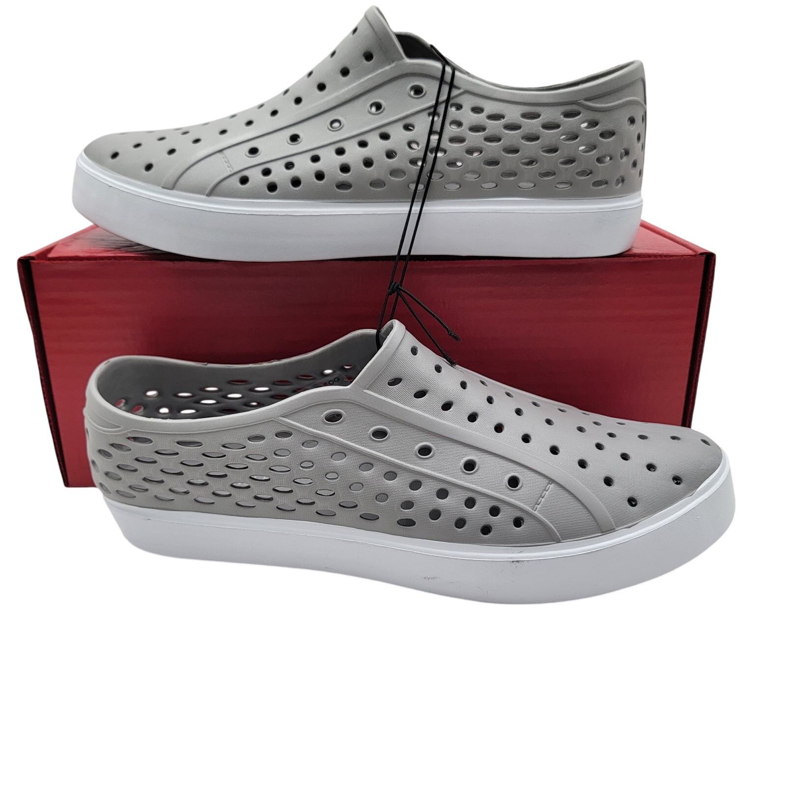 London Fog London Fog Collection Men's Grey Clogs - Size 10 (273) Size US 10 / EU 43 - 1 Thumbnail