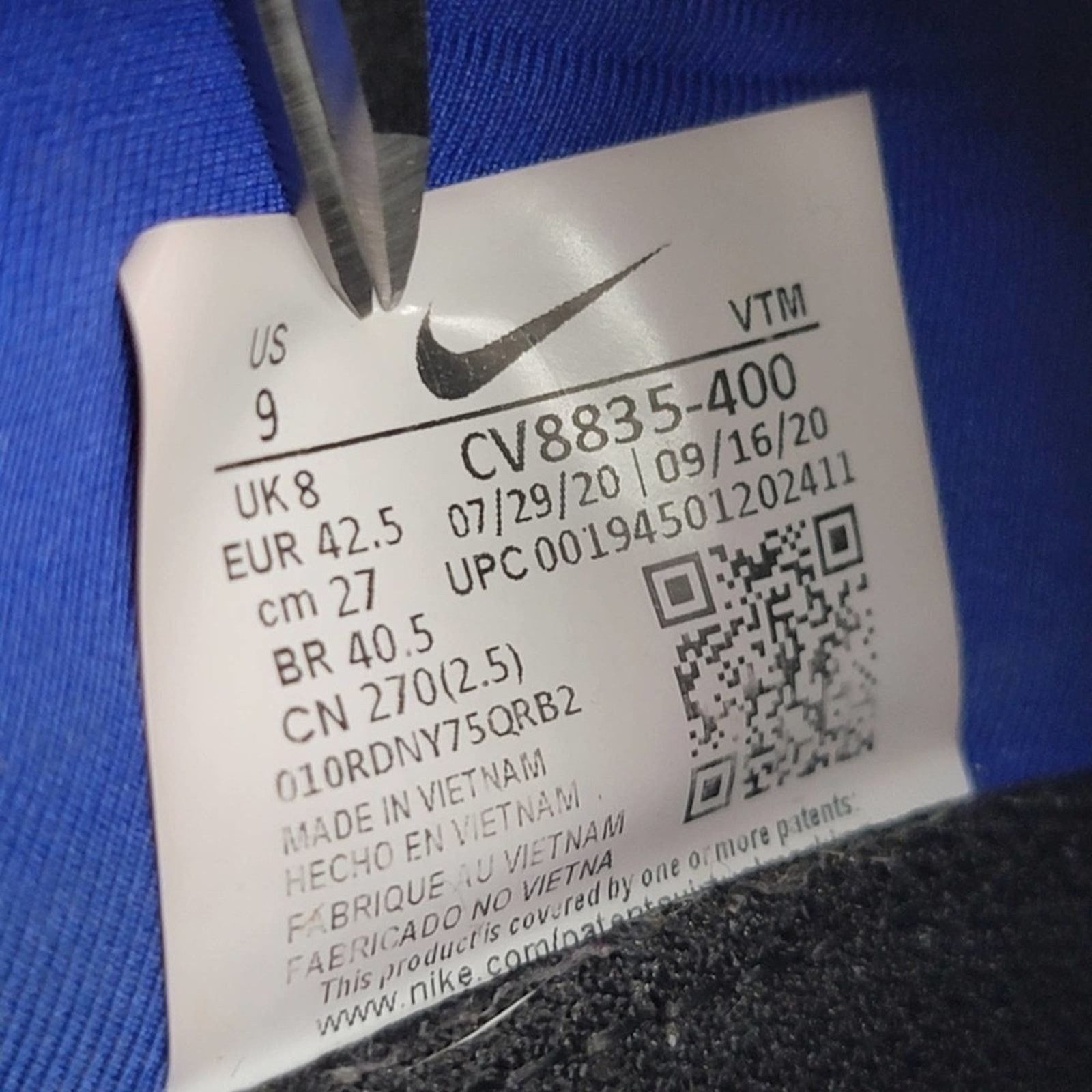 Nike Nike Air Max 2090 'Hyper Blue' - 9/10.5 Size US 9 / EU 42 - 9 Thumbnail