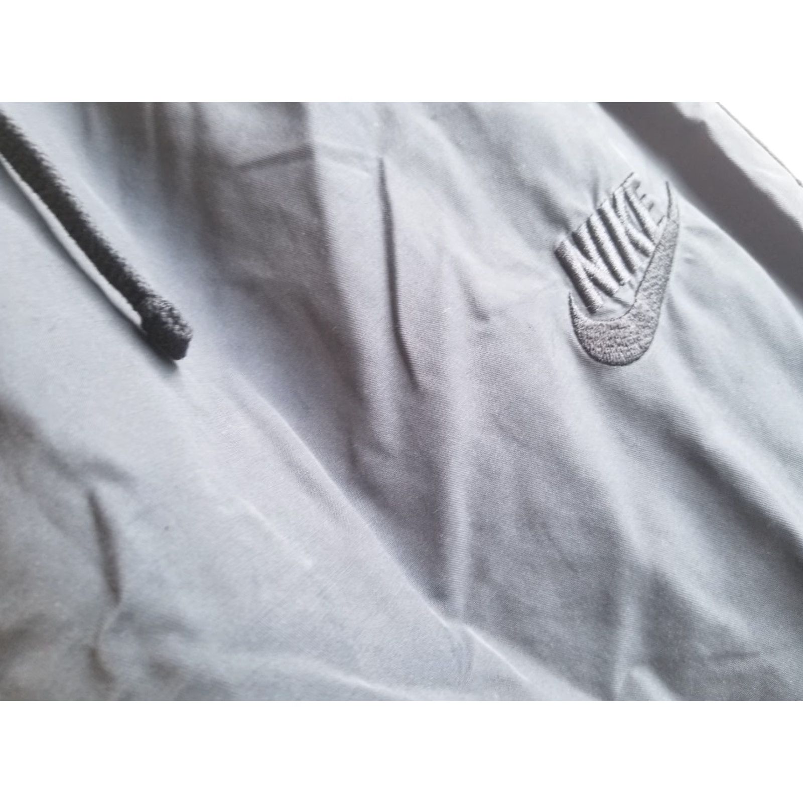 Nike Nike Sweatpants Mens XXL Gray Cotton Nylon Drawstring Logo Embroidered Casual Pants Size US 39 - 7 Thumbnail