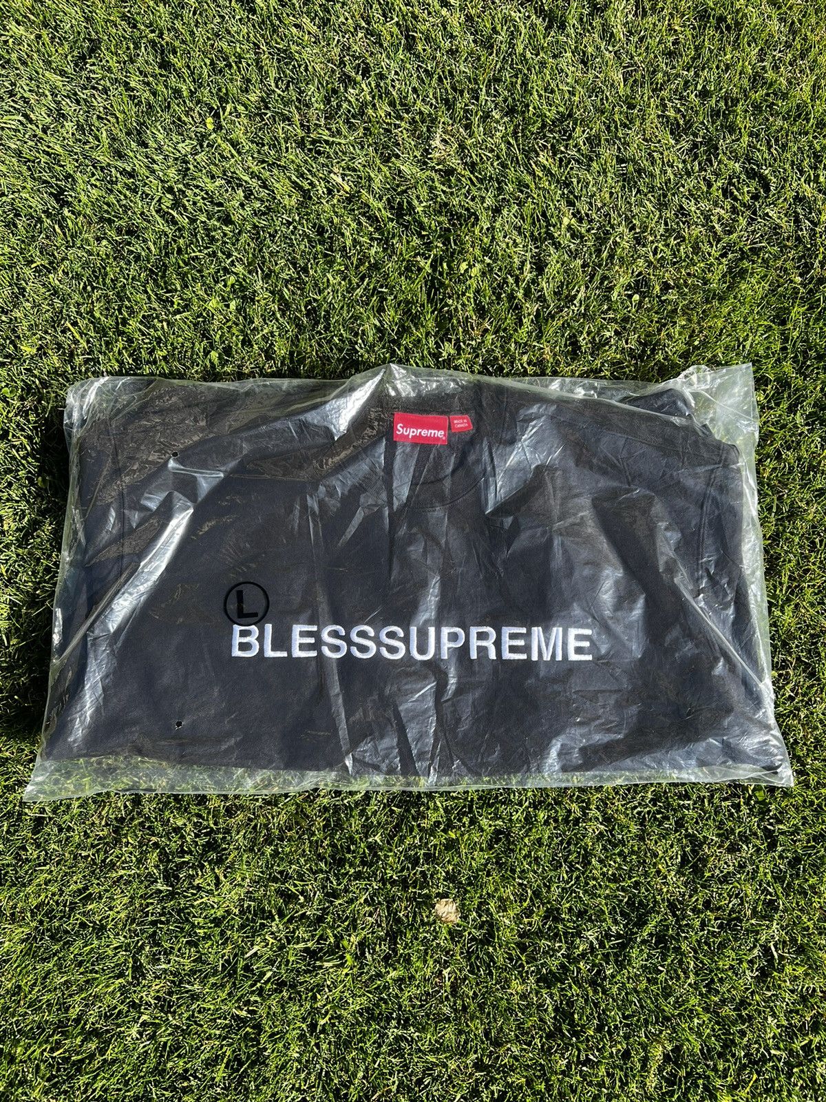 image of Bless Crewneck in Black, Men's (Size Large)