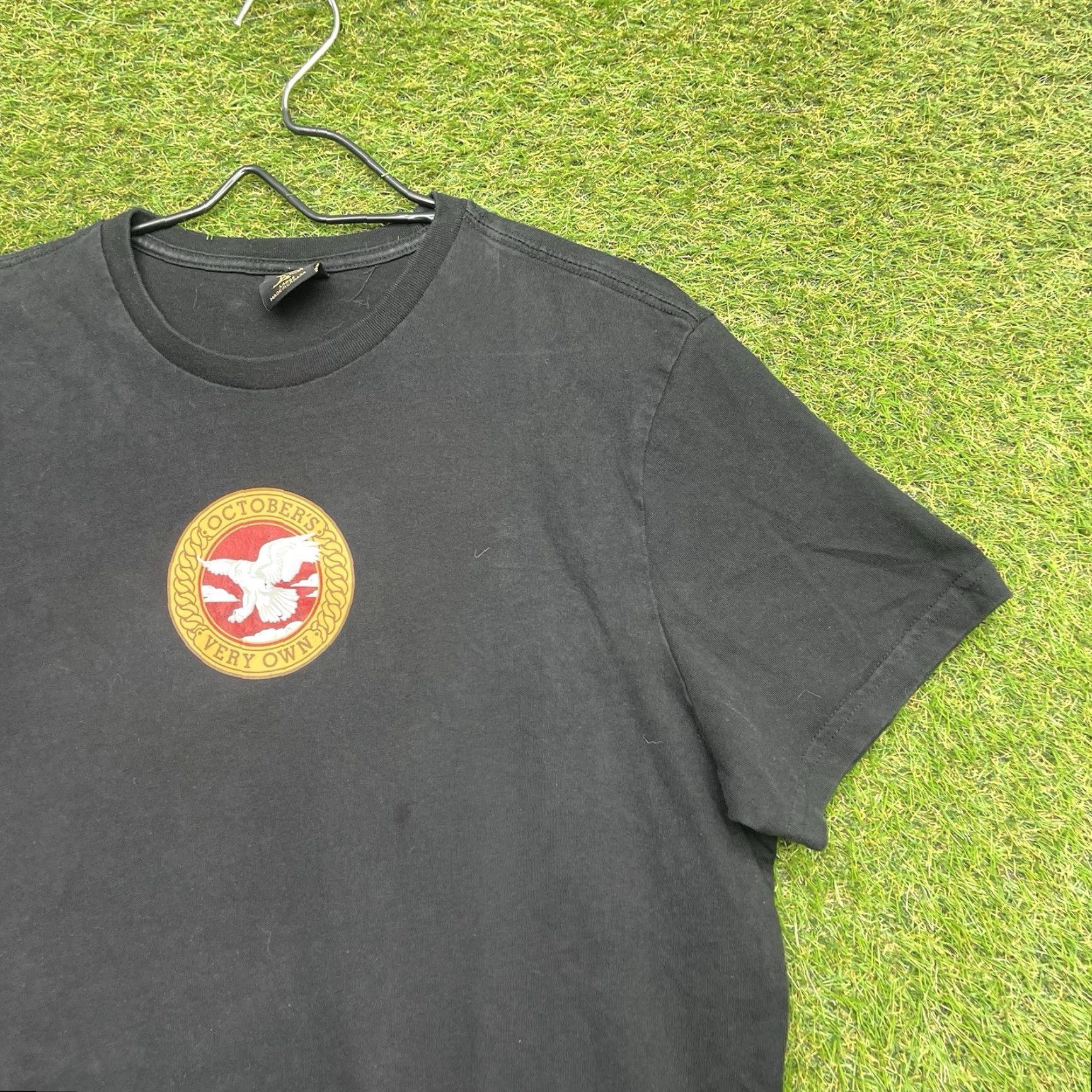 Vintage VINTAGE Ovo Shirt Mens Large October's Very Own Short Sleeve Black Drake Owl T-Shirt Adult Large Black Logo 2010s Mens Size US L / EU 52-54 / 3 - 3 Thumbnail