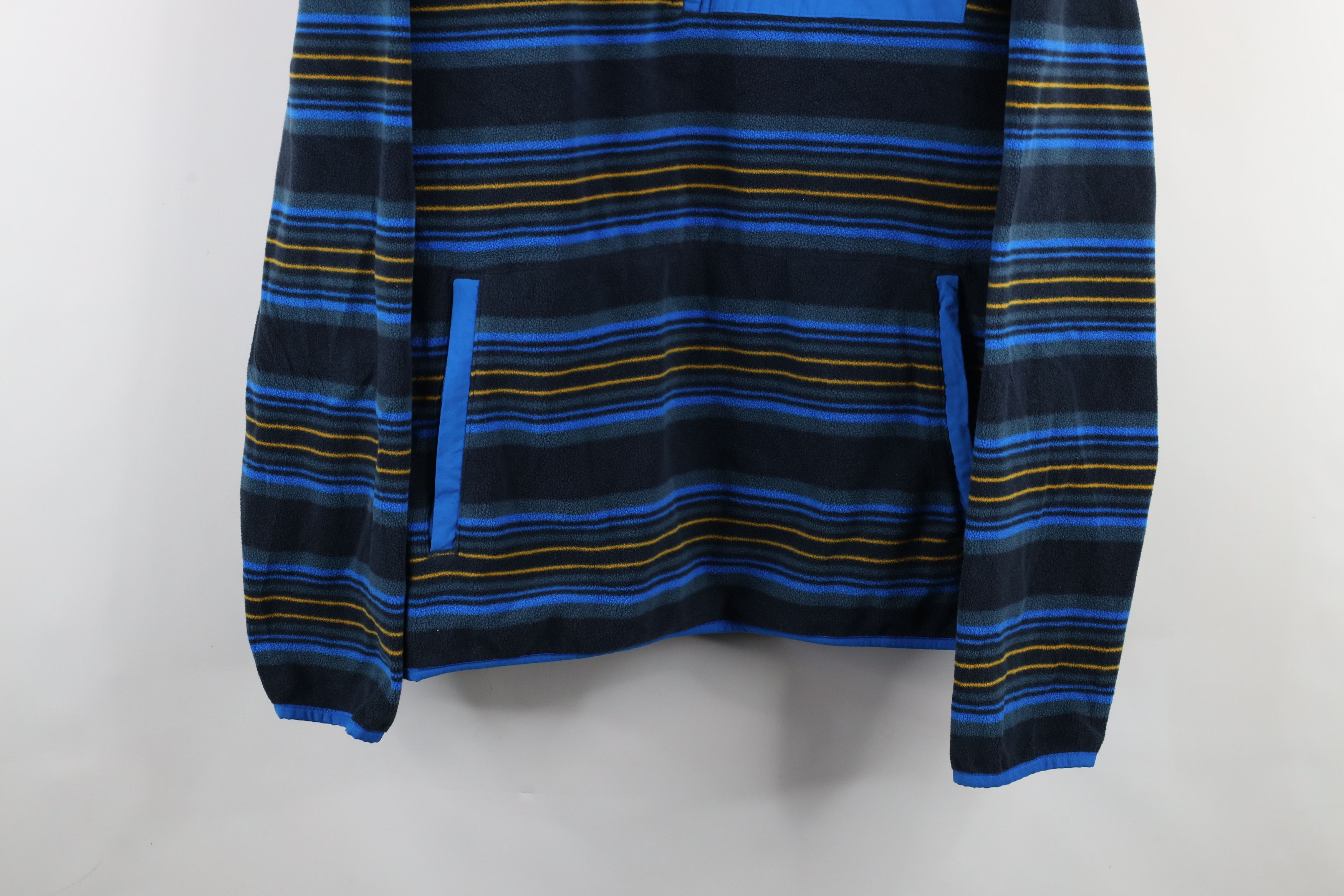 Duluth Trading Company × Vintage Duluth Trading Co Striped Fleece Half Zip Pullover Sweater Size US XL / EU 56 / 4 - 3 Thumbnail