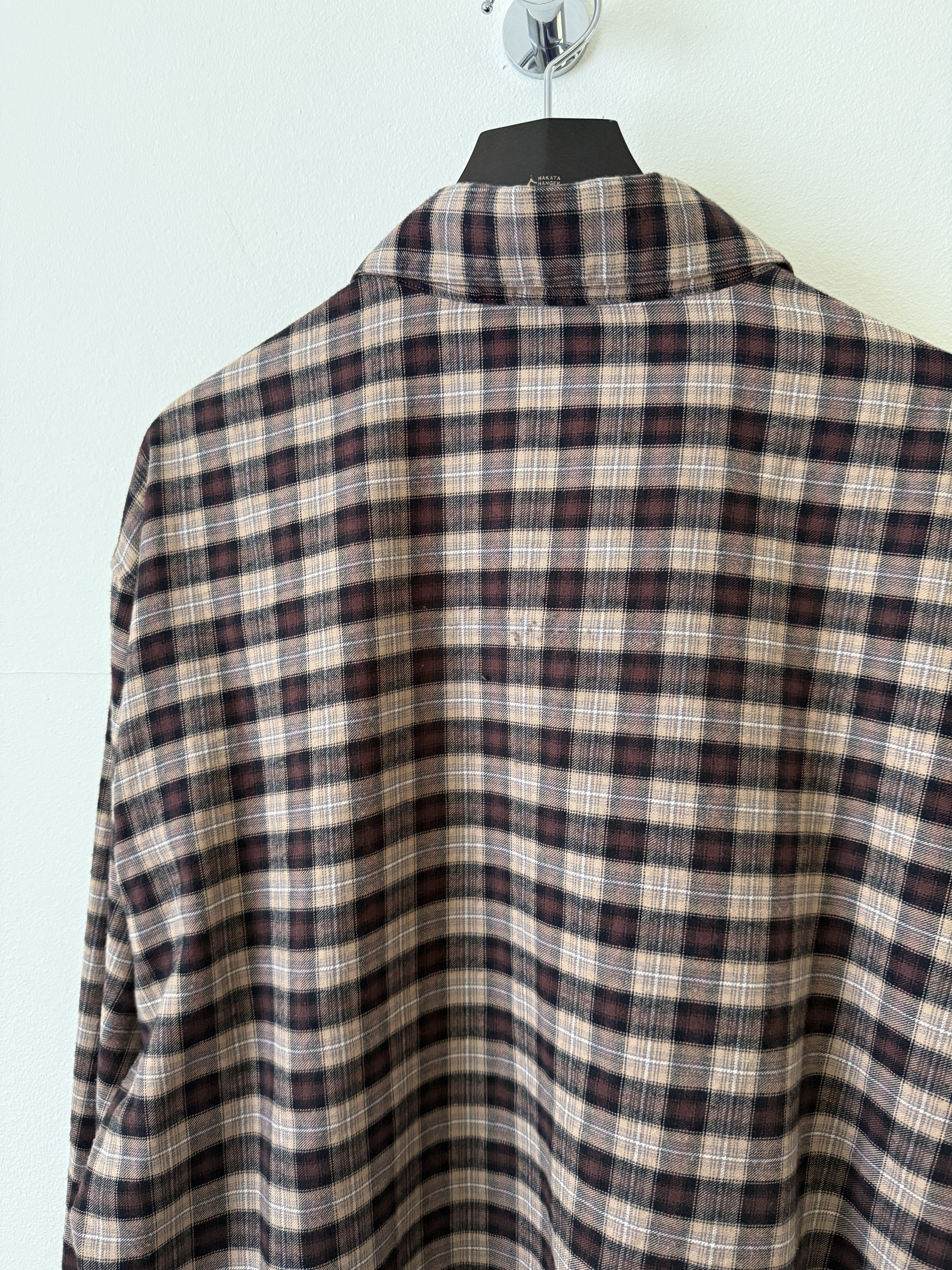 Vuja De Ross Check Flannel in Cashmere & Cotton Size US M / EU 48-50 / 2 - 9 Thumbnail