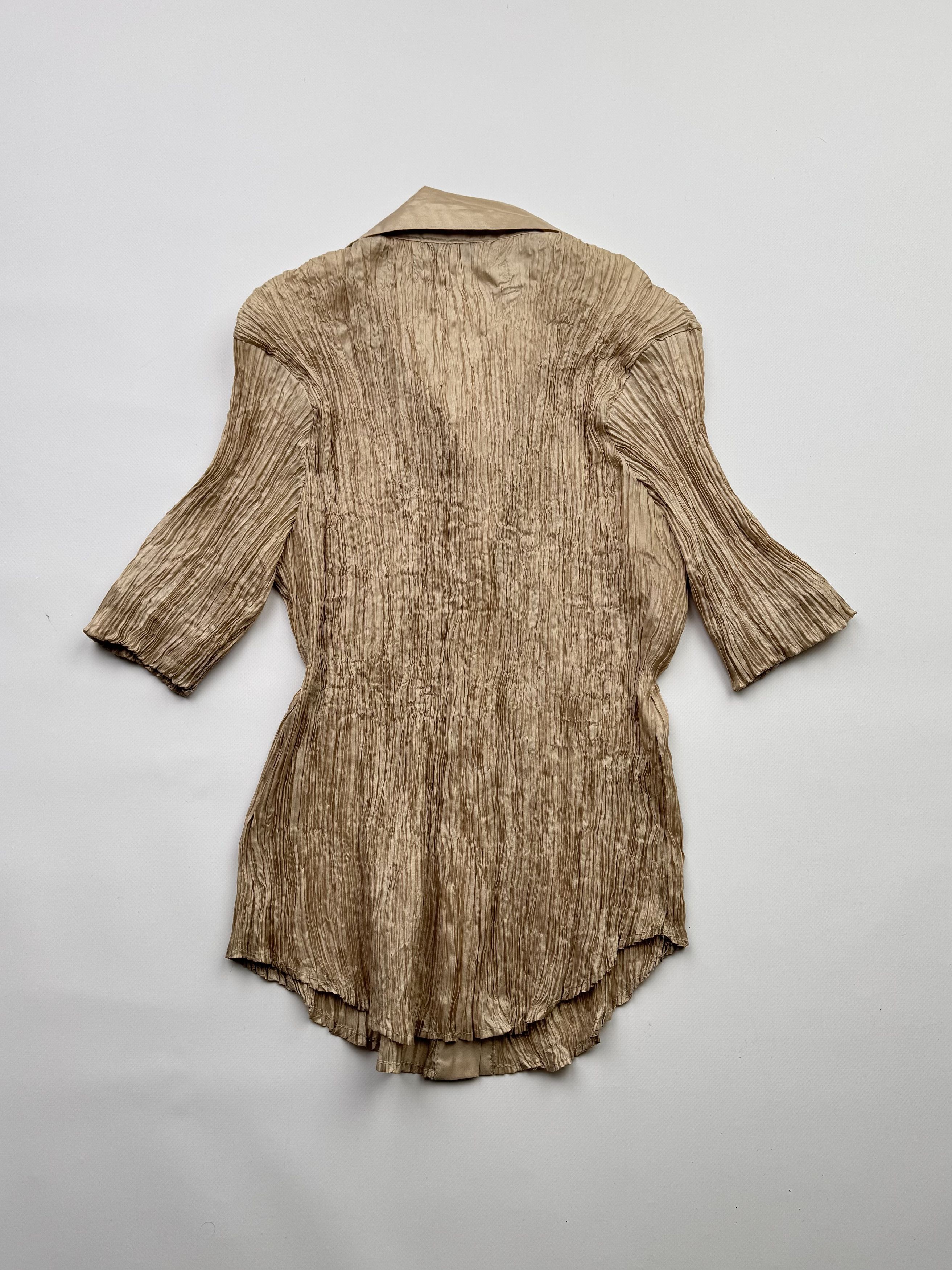 Vintage Vintage Plisse Blouse B267(V227)E2 Size M / US 6-8 / IT 42-44 - 5 Thumbnail