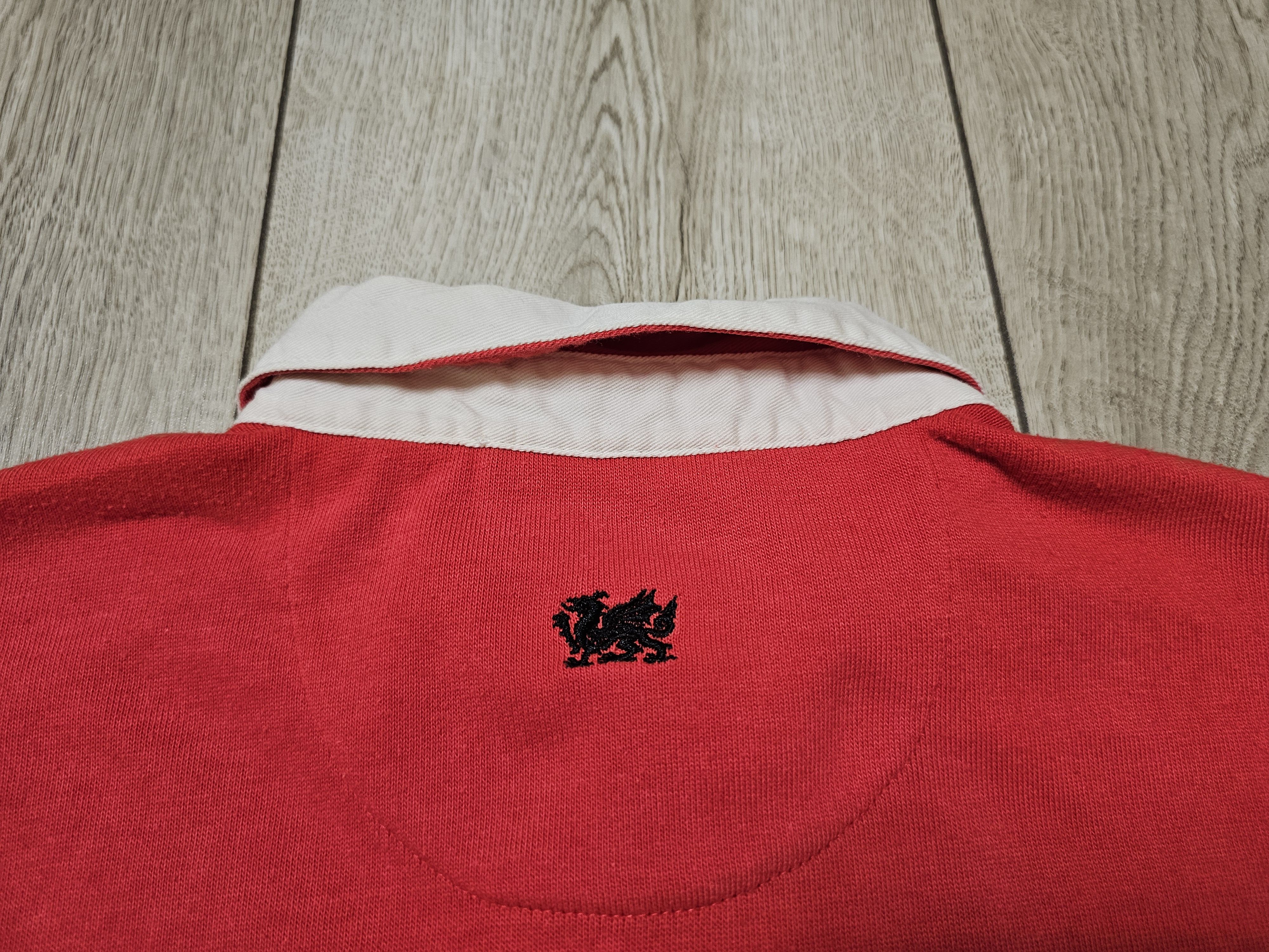 All Sport WALES RUGBY VINTAGE JERSEY LONG 2003 WRU RUGBY SHIR Size US S / EU 44-46 / 1 - 5 Thumbnail