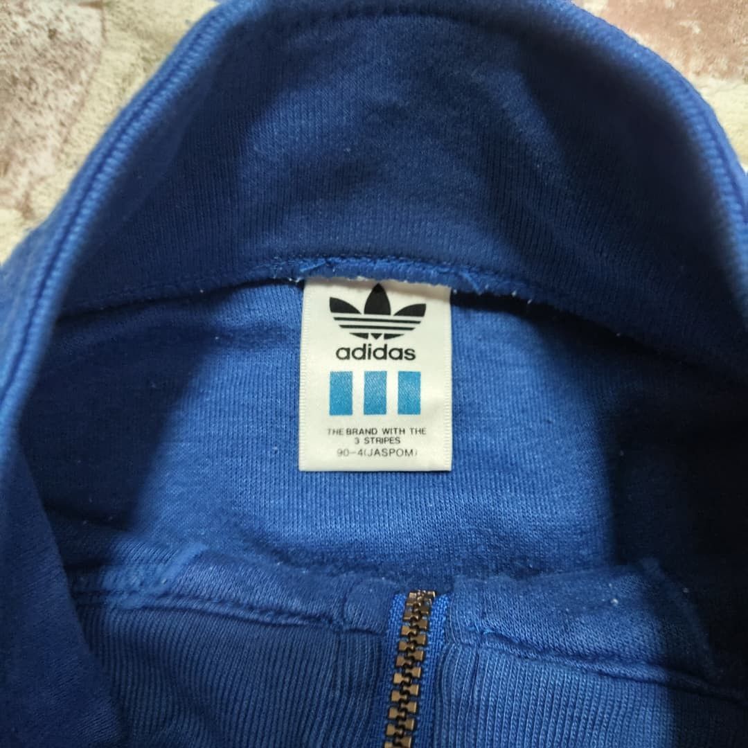 Adidas Vintage Adidas Half Zipper Sweatshirt Size US L / EU 52-54 / 3 - 4 Thumbnail
