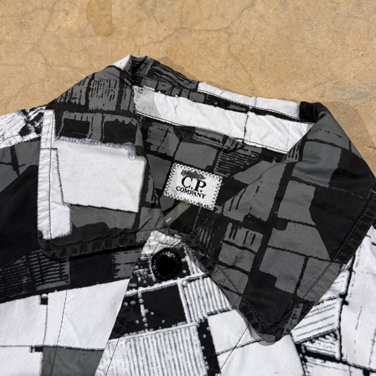 C.P. Company CP Company 50 Fili Garment Dyed Camo Overshirt Jacket Size US S / EU 44-46 / 1 - 6 Thumbnail
