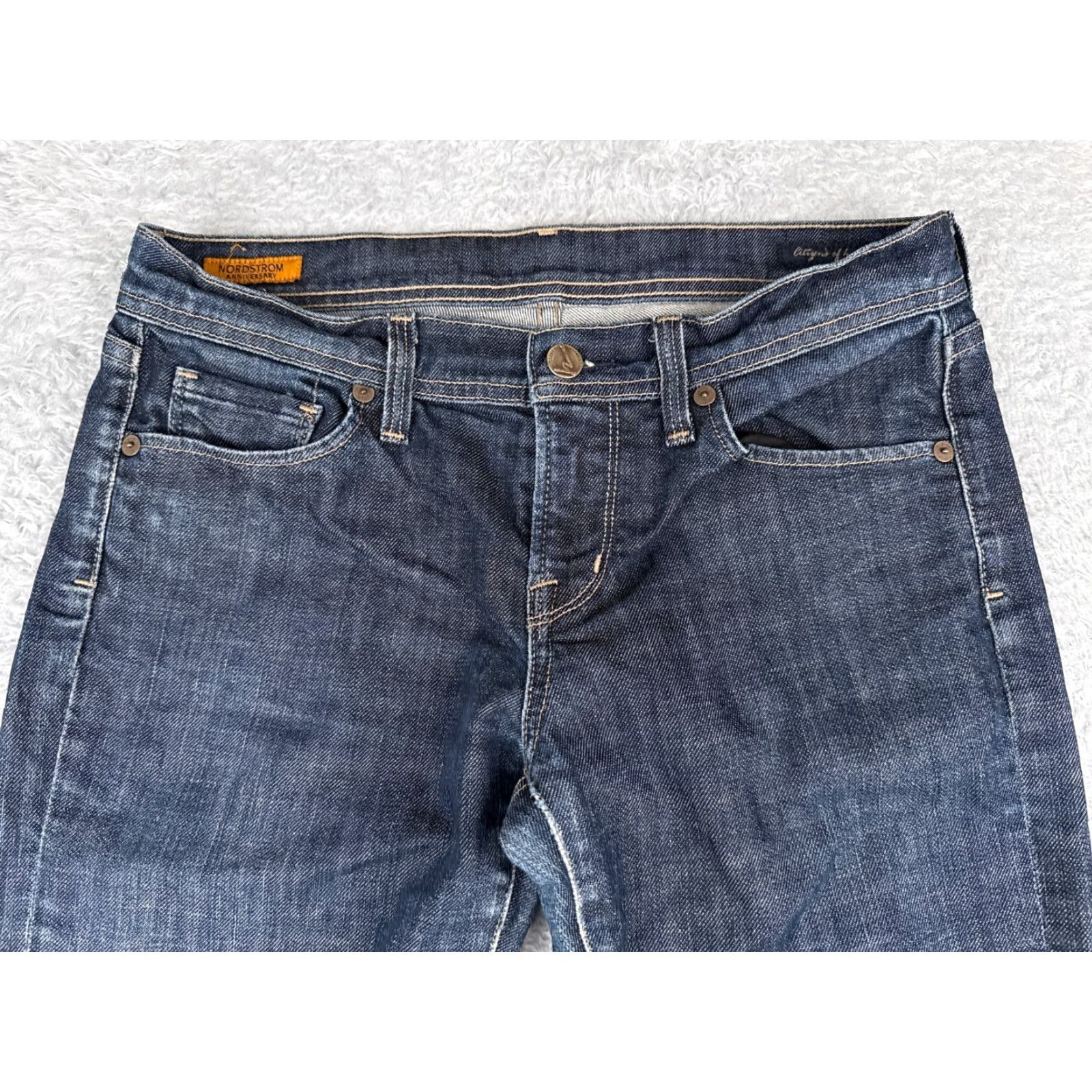Citizens Of Humanity Citizens of Humanity Jeans Women 28 Blue Flare Distressed Denim 5-Pocket Stretch Vintage? No Size ONE SIZE - 4 Thumbnail