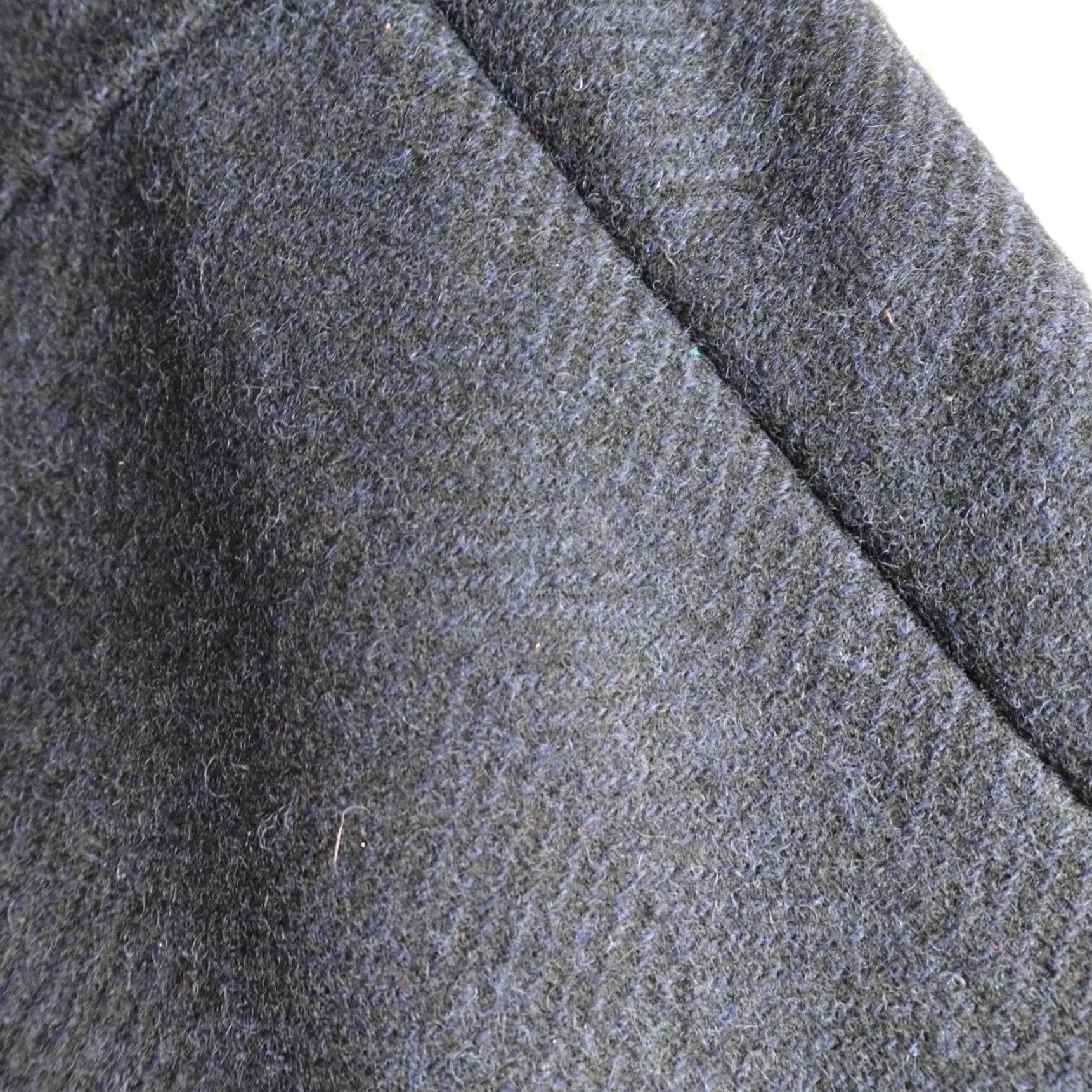 J.Crew J.Crew Mens Topcoat 40R Blue Double Breasted Wool Overcoat Long Coat Holiday Fall Winter Mens” Size US L / EU 52-54 / 3 - 7 Thumbnail