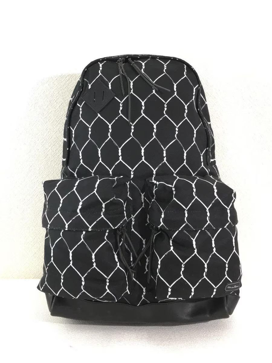 image of Undercover Barbed Wire Utility Backpack in Black, Men's