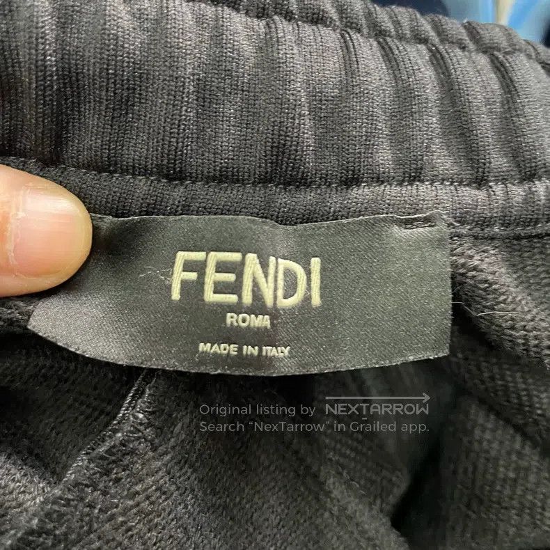 Fendi Fendi Letter Logo Embroidered Sweatpants Size US 32 / EU 48 - 4 Thumbnail