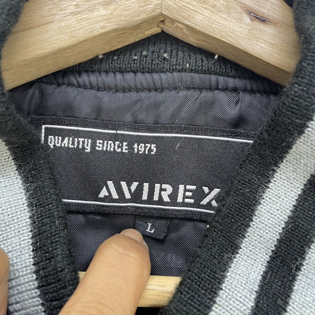 Avirex Avirex Varsity Spell Out Logo Size US M / EU 48-50 / 2 - 13 Thumbnail