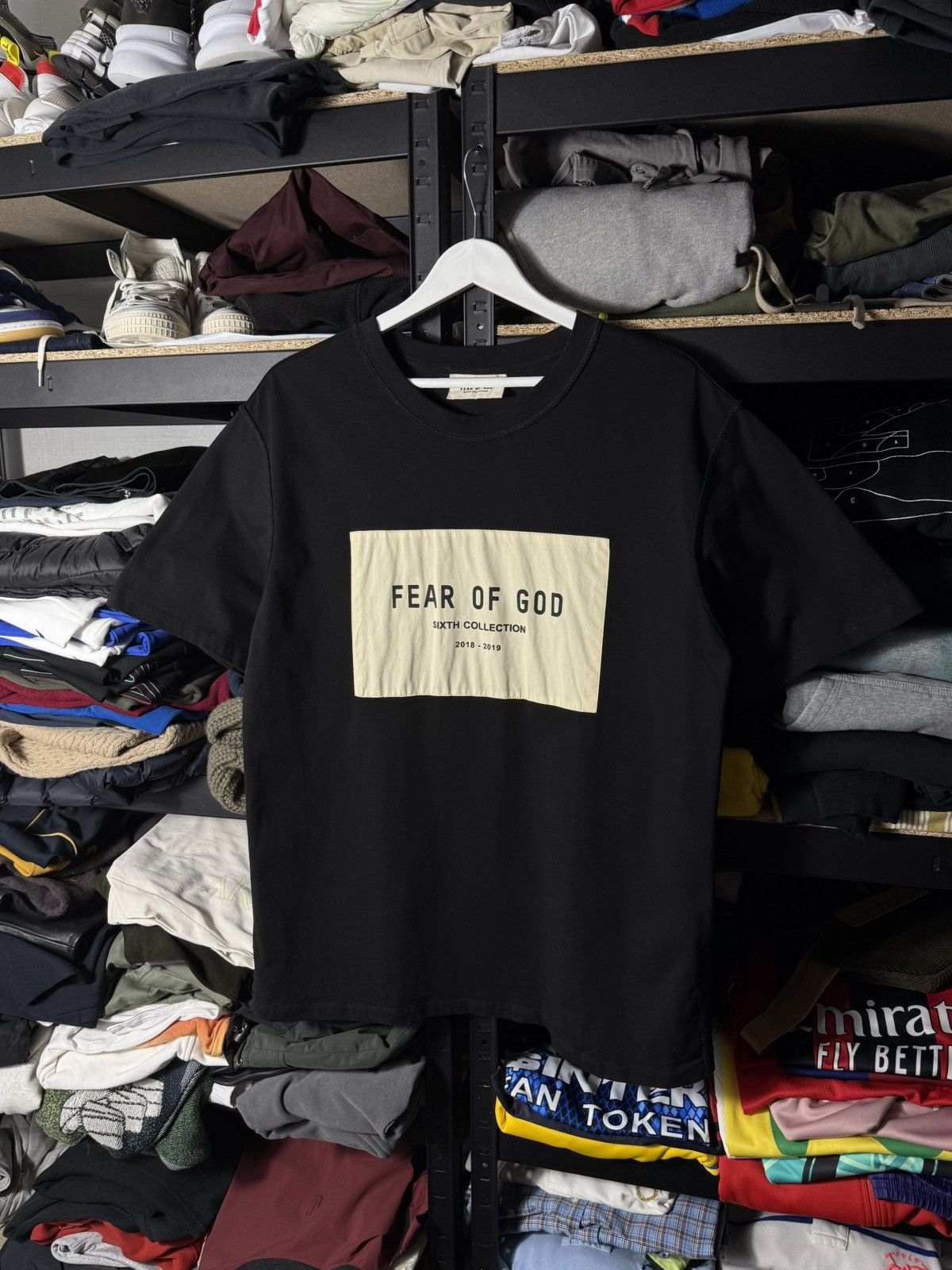 Fear of God × Slayer × Vintage Fear of God x Slayer Tshirt Black